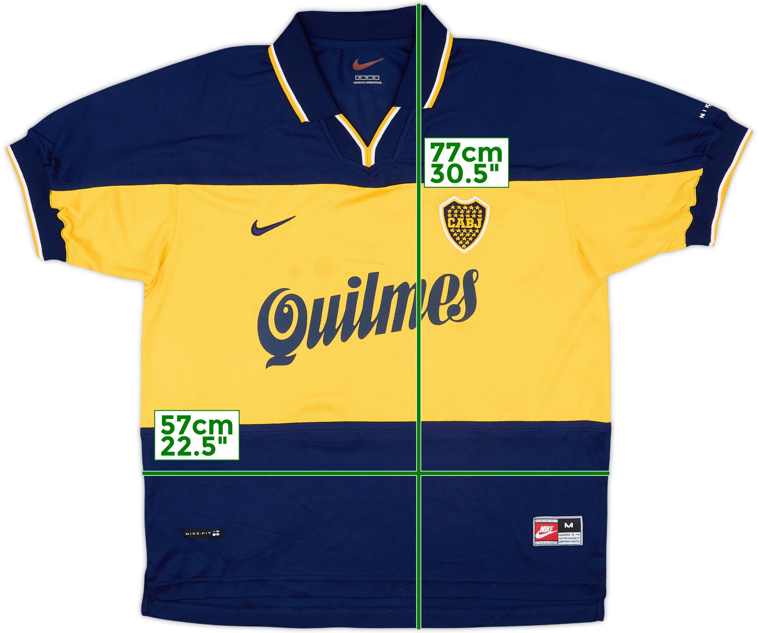 1998-00 Boca Juniors Home Shirt - 9/10 - (M)
