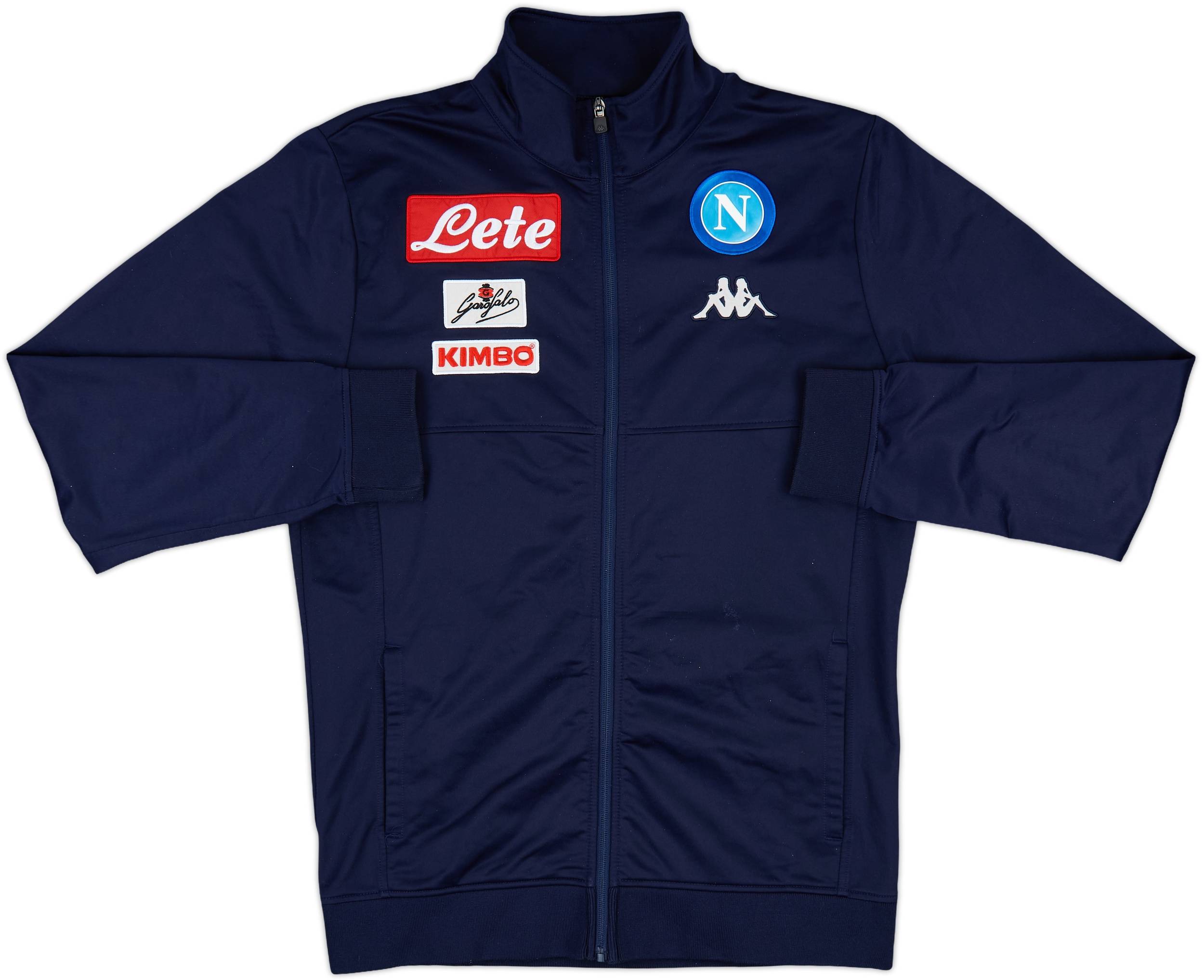 2015-16 Napoli Macron Track Jacket - 8/10 - (L)