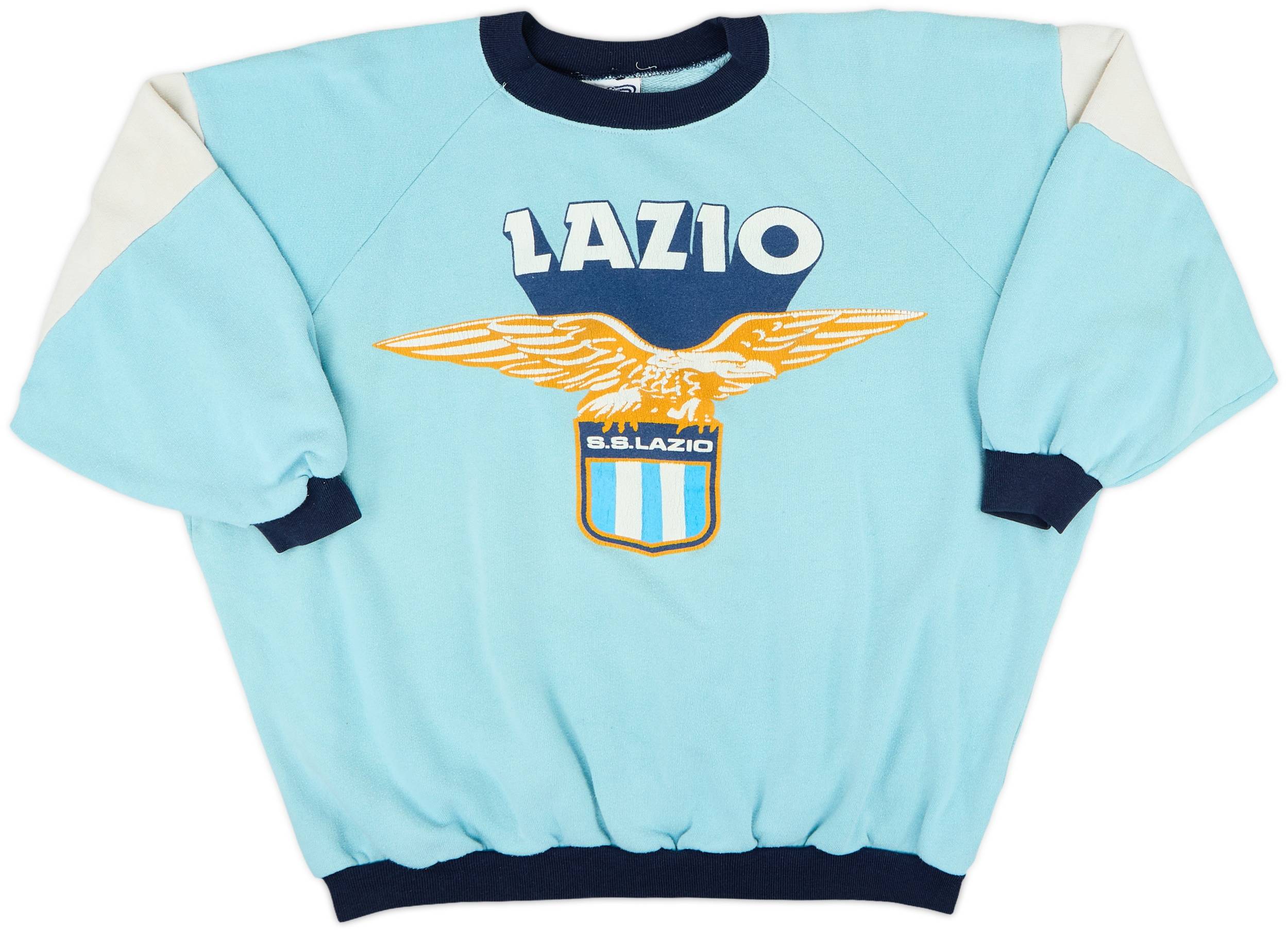 1990-91 Lazio Le Felpe Dei Grandi Club Sweat Top 5/10 (L)