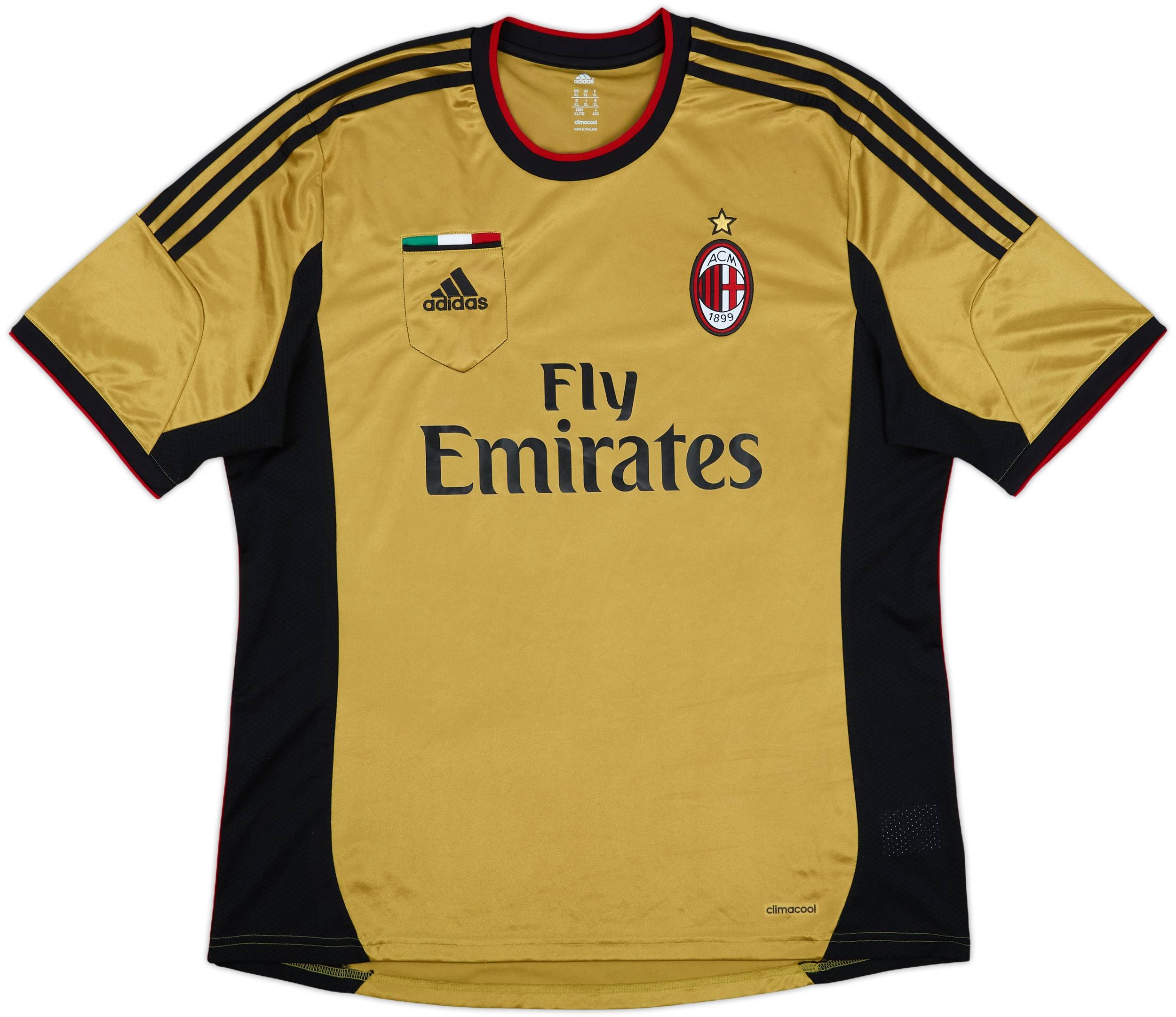 2013-14 AC Milan Third Shirt Honda #10 - 6/10 - (XL)
