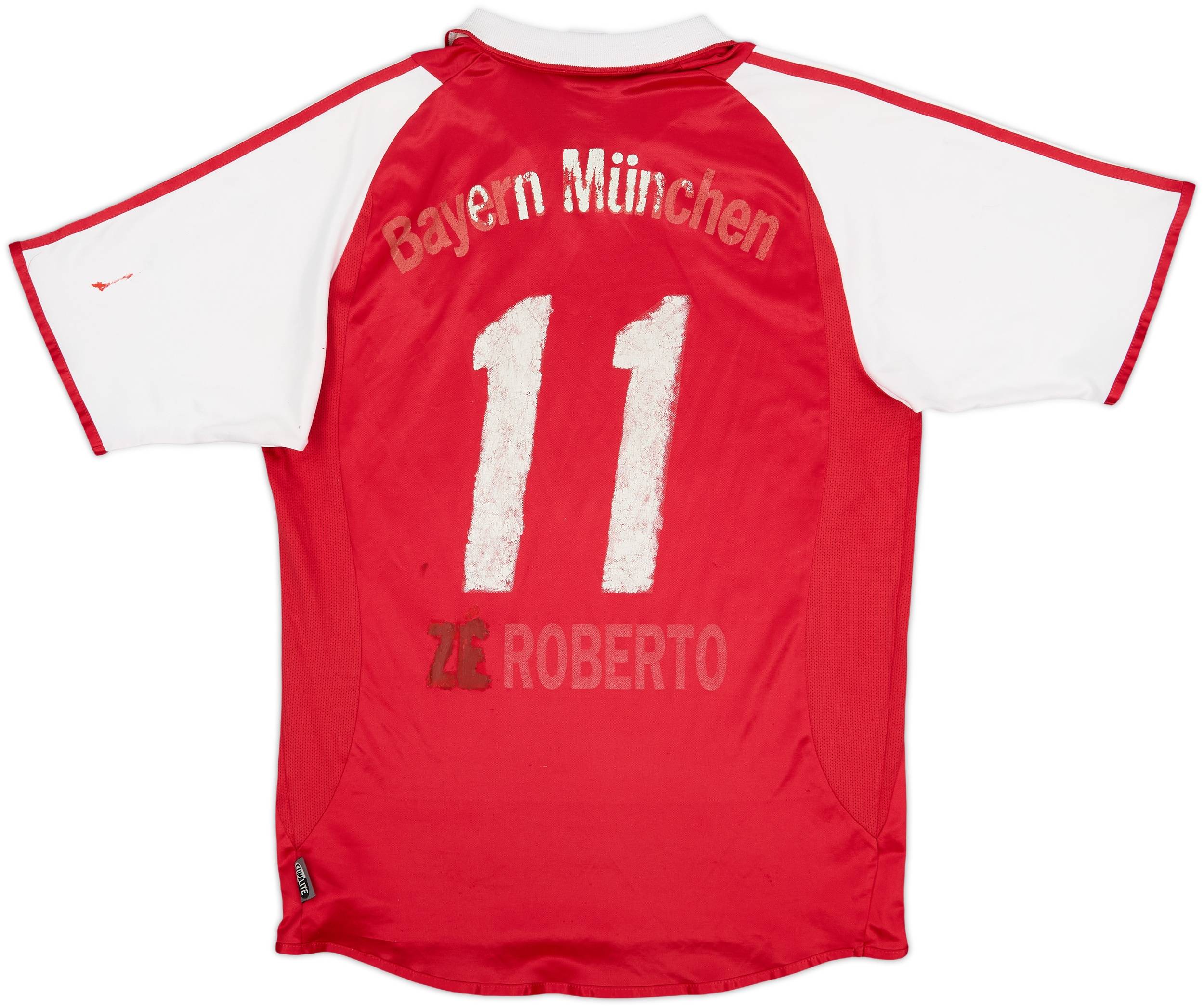 2003-04 Bayern Munich Home Shirt Ze Roberto #11 - 3/10 - (S)