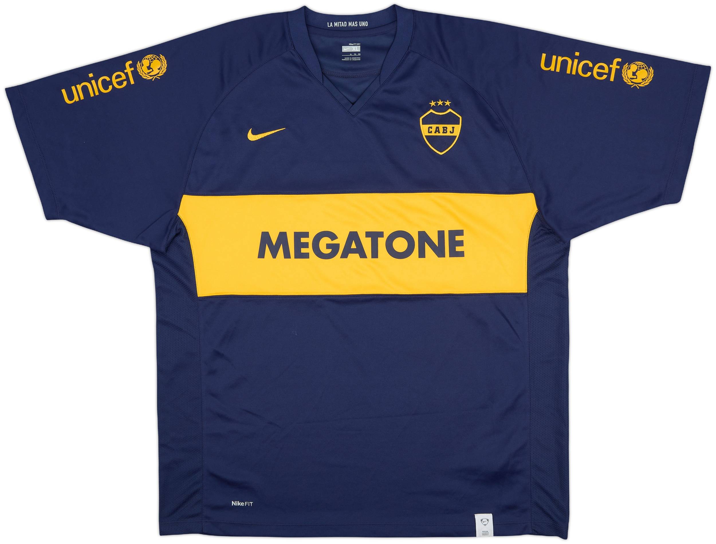 ナイキ　ボカジュニアーズ　2007 ホーム　NIKE BOCAJUNIORS ナイキ ボカジュニアーズ 2007 ホーム NIKE BOCAJUNIORS - メルカリ