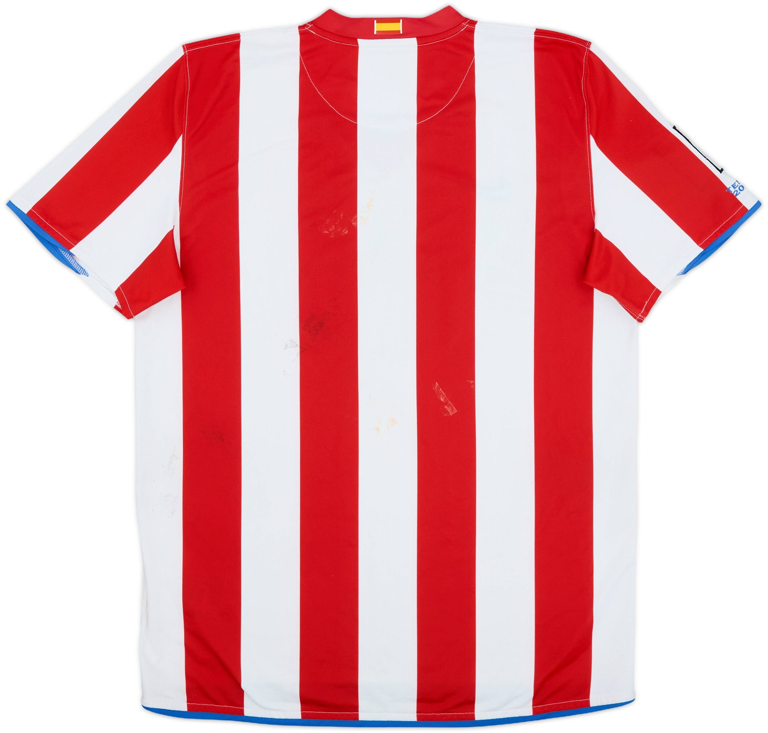 2008-09 Atletico Madrid Home Shirt - 5/10 - (L)