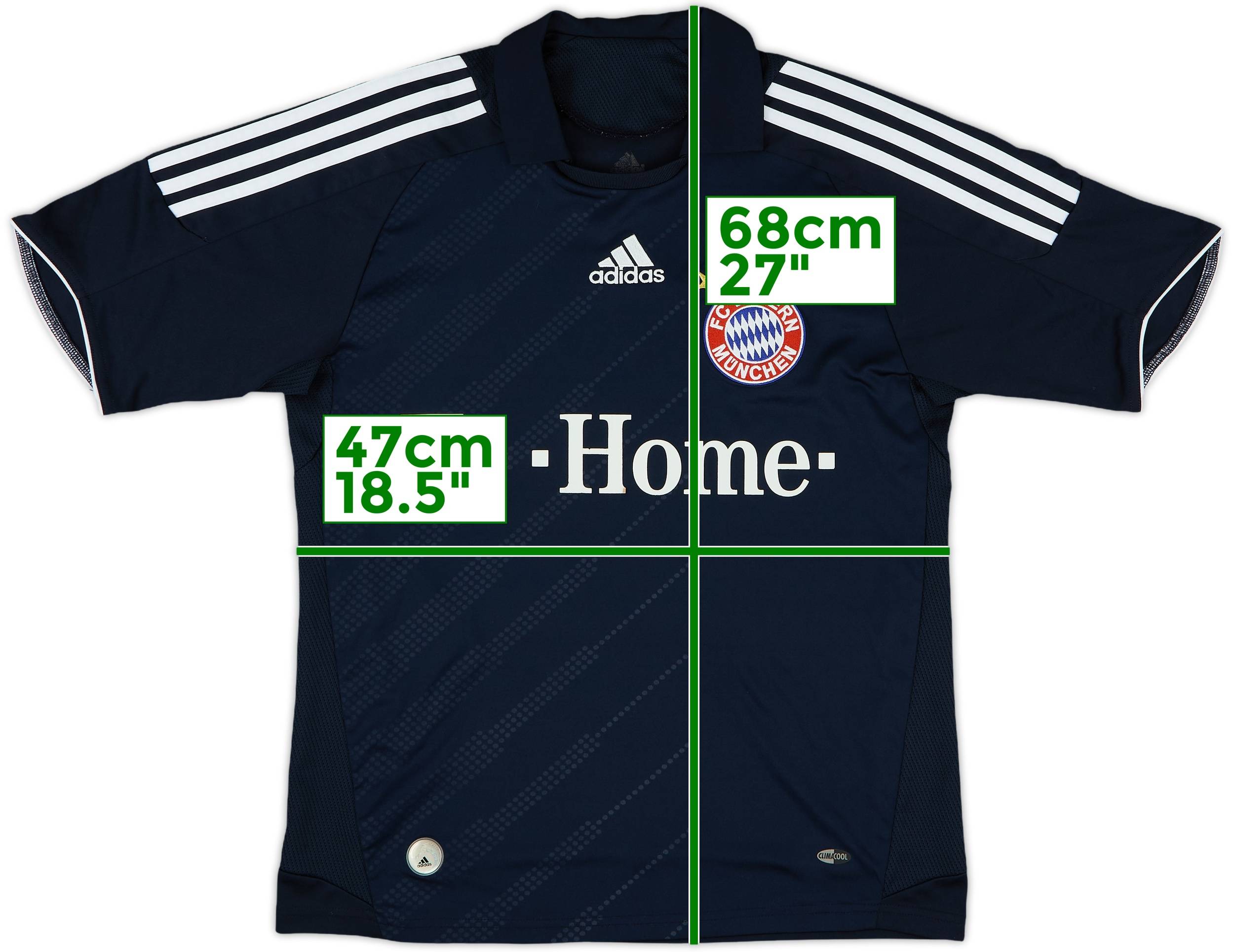 2008-09 Bayern Munich Away Shirt - 5/10 - (L.Boys)