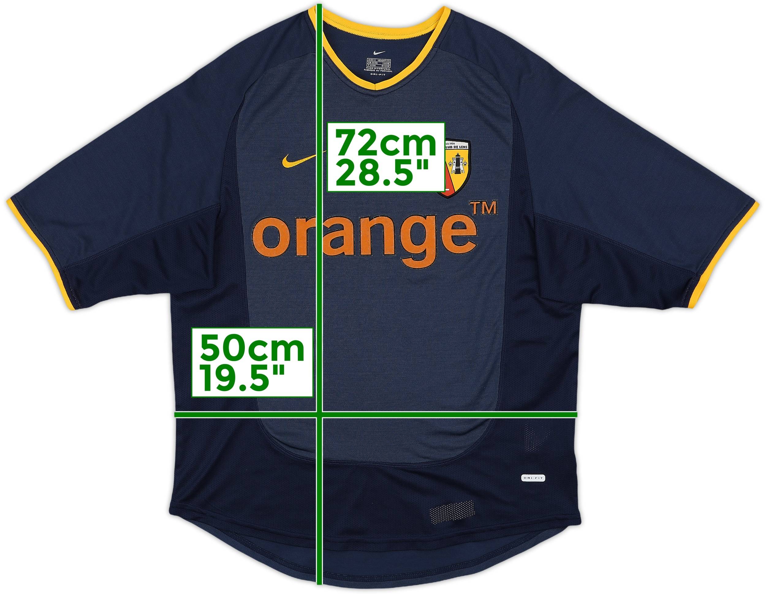 2001-02 Lens Away Shirt - 8/10 - (S)