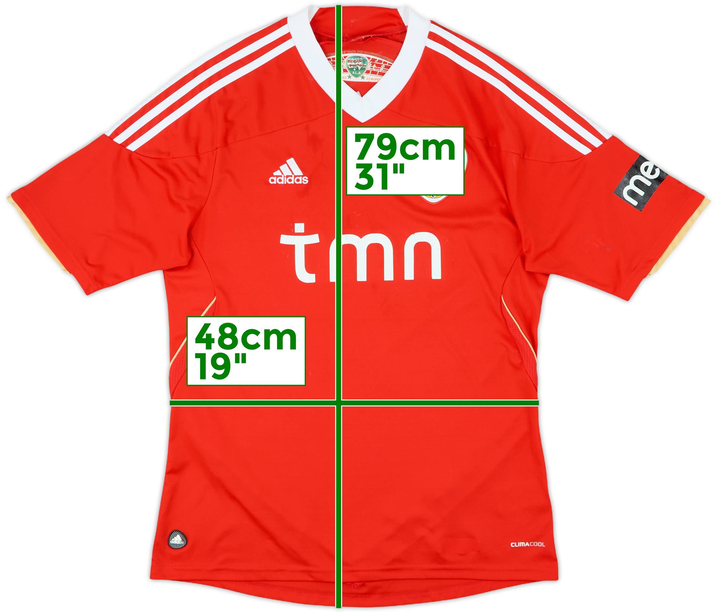 2011-12 Benfica Home Shirt - 5/10 - (M)
