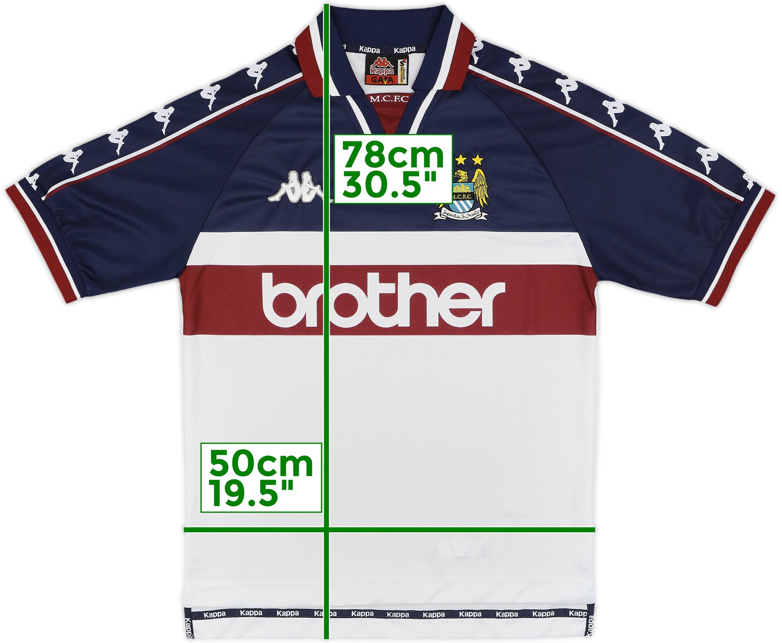 1997-98 Manchester City Away Shirt - 10/10 - (S)