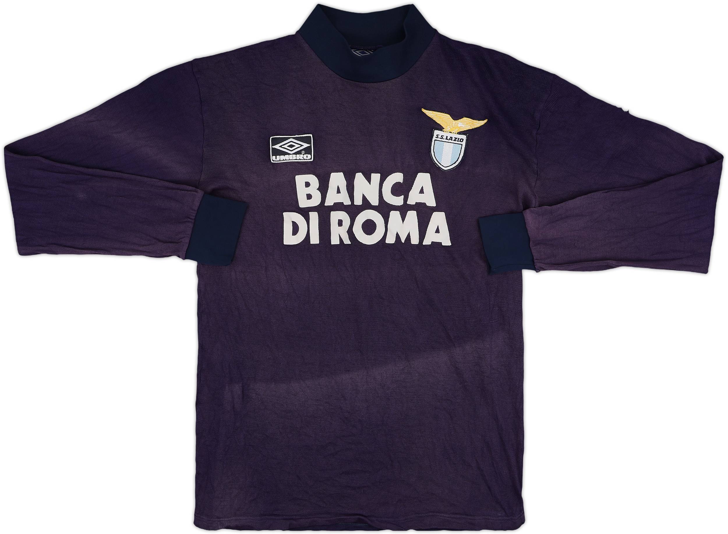 1991-92 Lazio Umbro Training L/S Shirt - 5/10 - (XL)