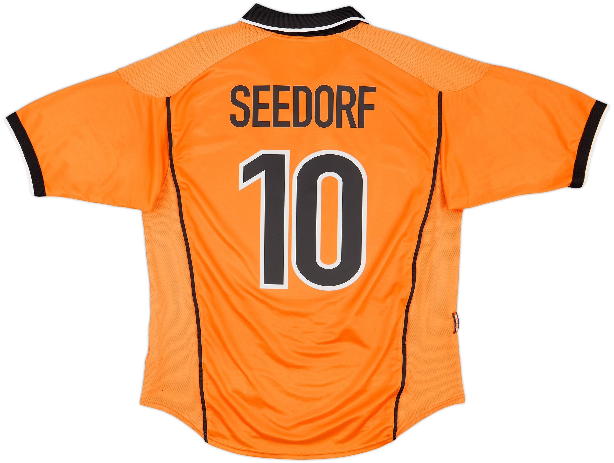 1998-00 Netherlands Home Shirt Seedorf #10 - 8/10 - (XL)