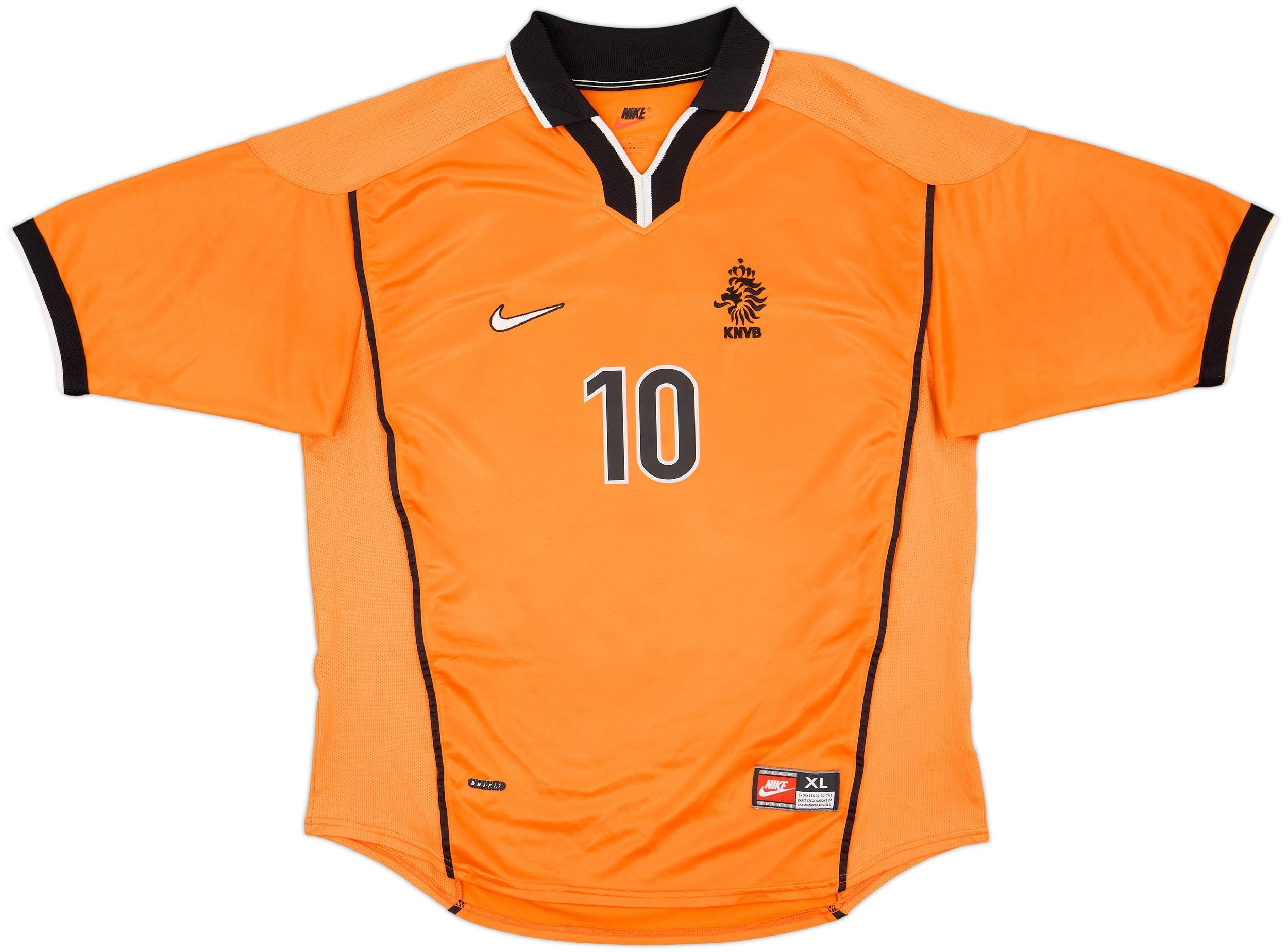 1998-00 Netherlands Home Shirt Seedorf #10 - 8/10 - (XL)