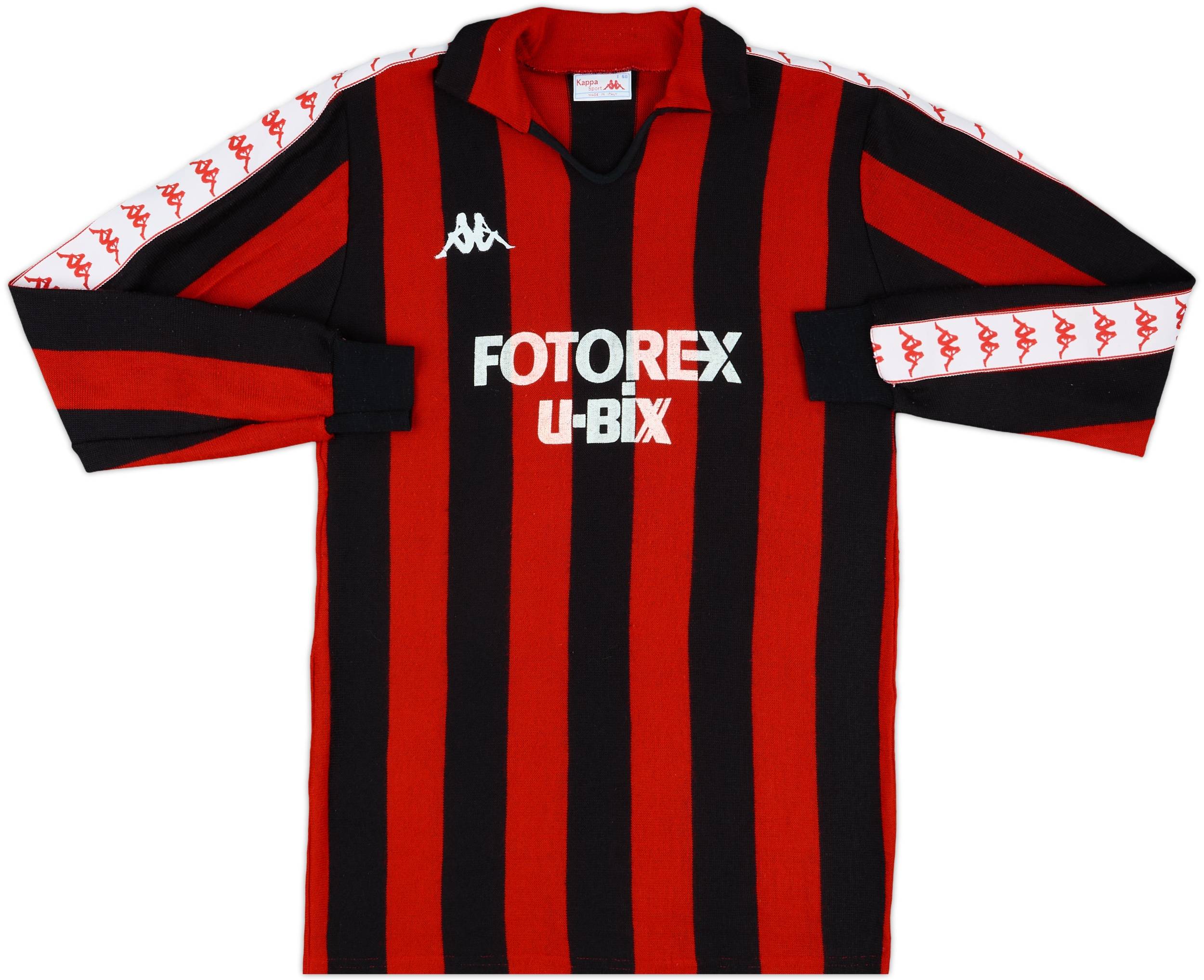 1986-87 AC Milan Kappa Training L/S Shirt - 8/10 - (M)