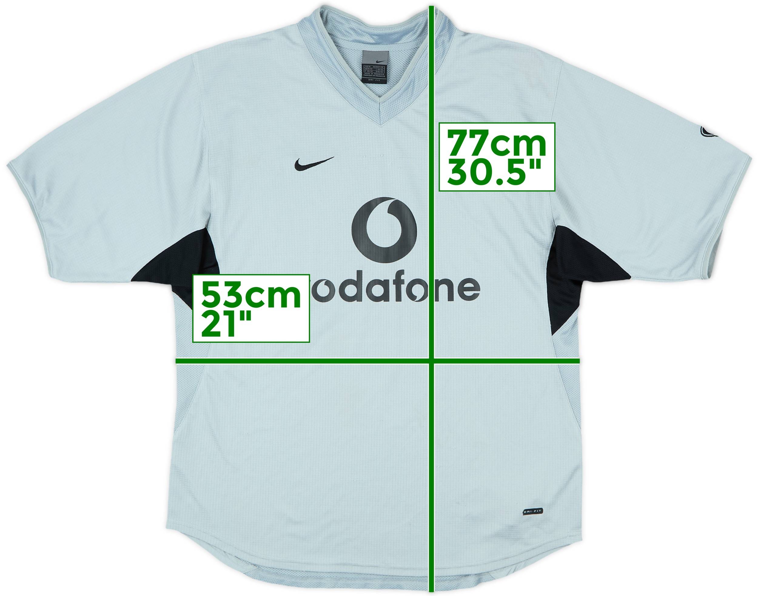 Nike Manchester United ドリルトップ　00s 2002-04 Manchester United Nike L/S Training Top - 8/10 - (M)