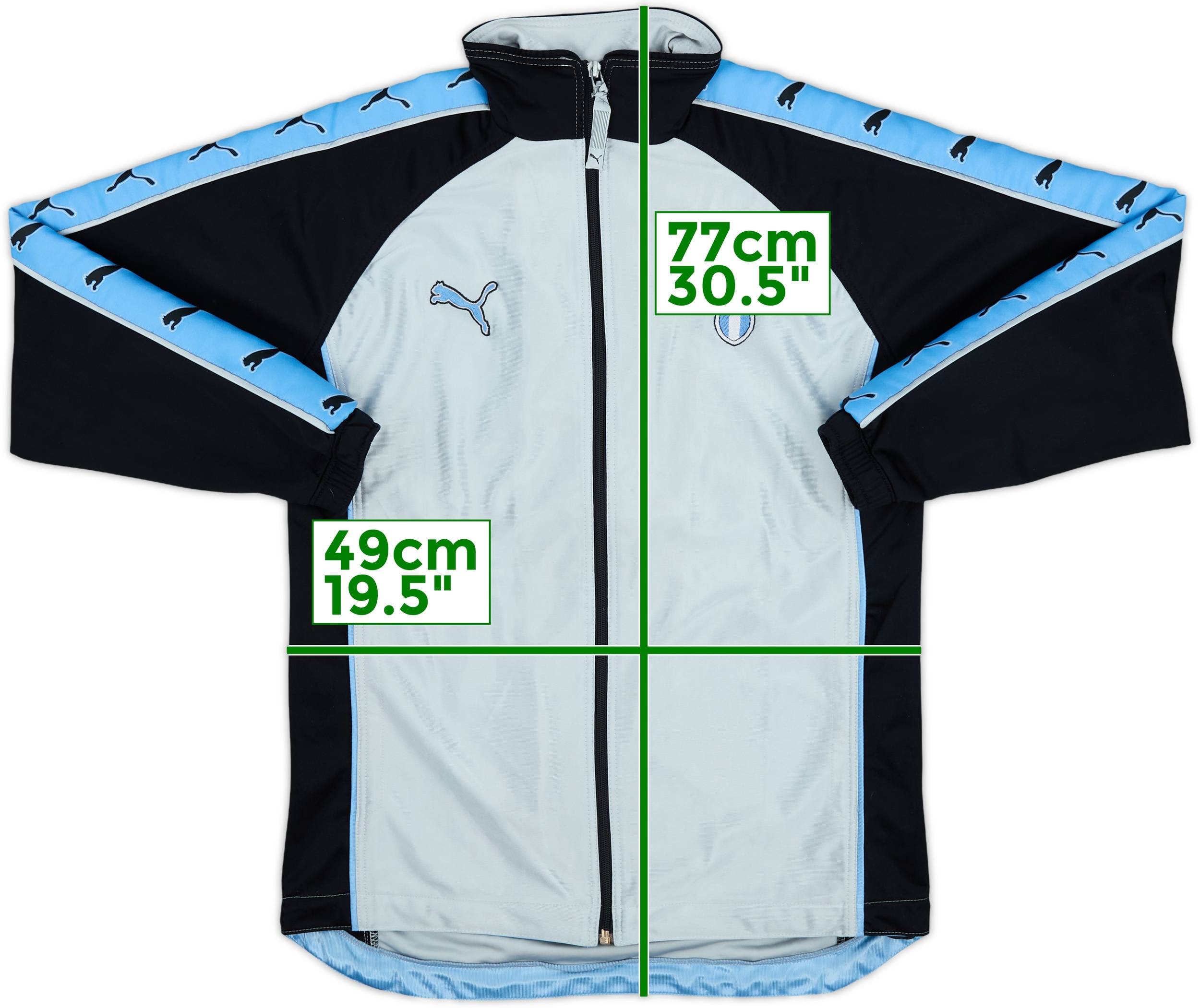 1998-00 Lazio Puma Track Jacket - 4/10 - (M)