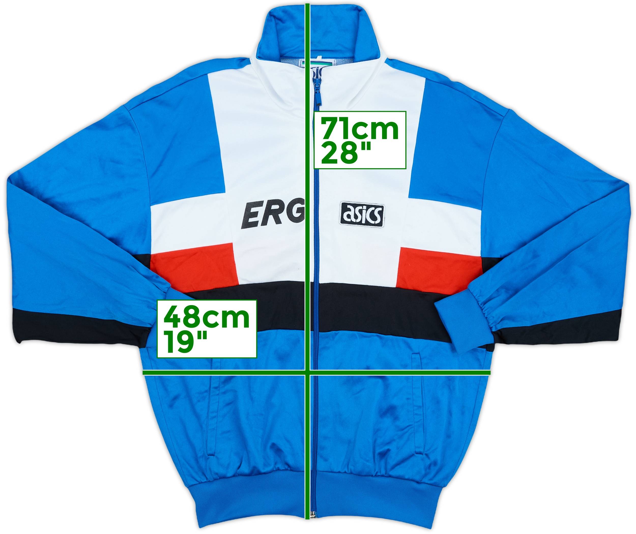 1990-91 Sampdoria Asics Track Jacket - 8/10 - (M)