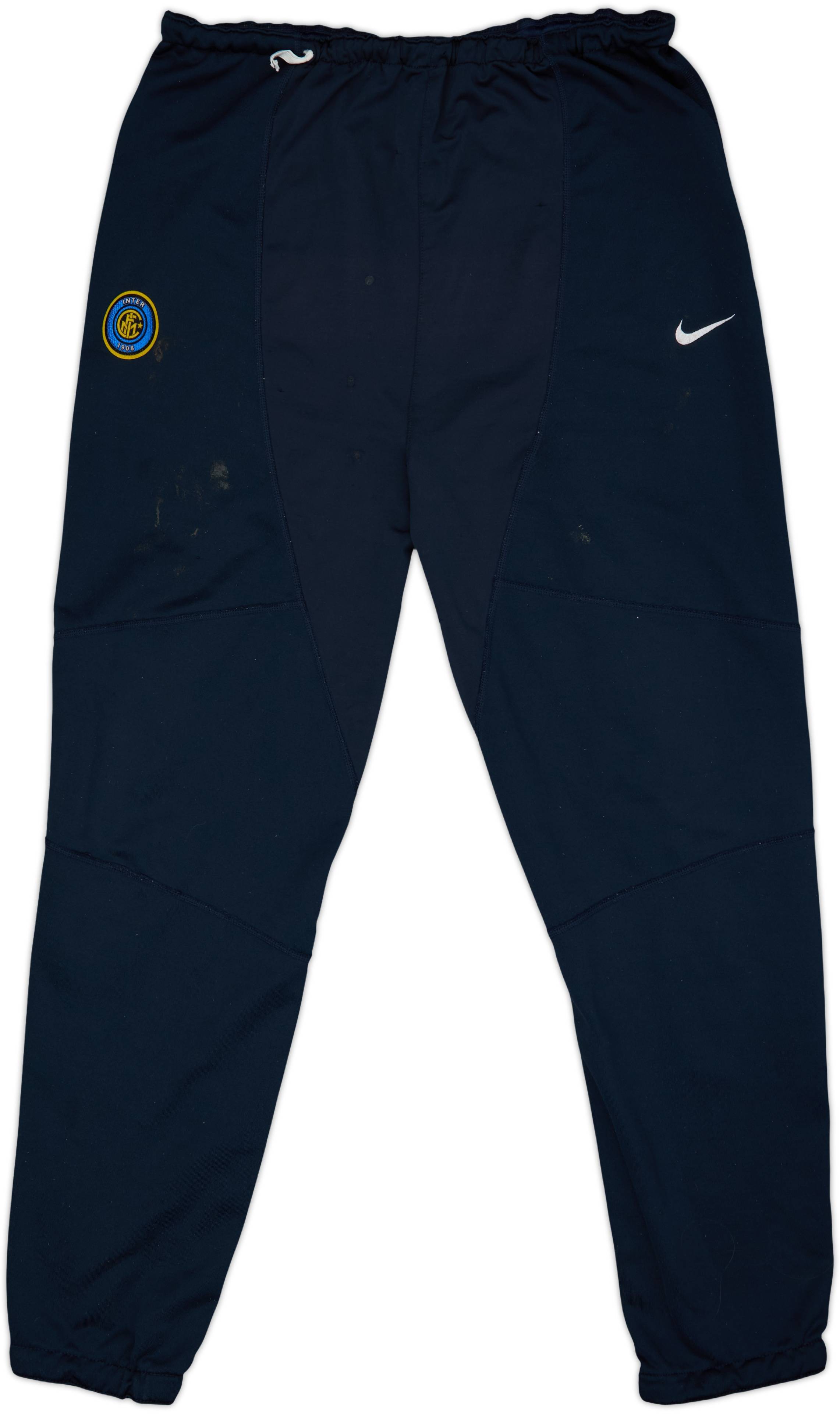 レア 00s NIKE Inter Milan トレーニングウェア 2000-01 Inter Milan Nike Training L/S Shirt - 6/10 - (XL)