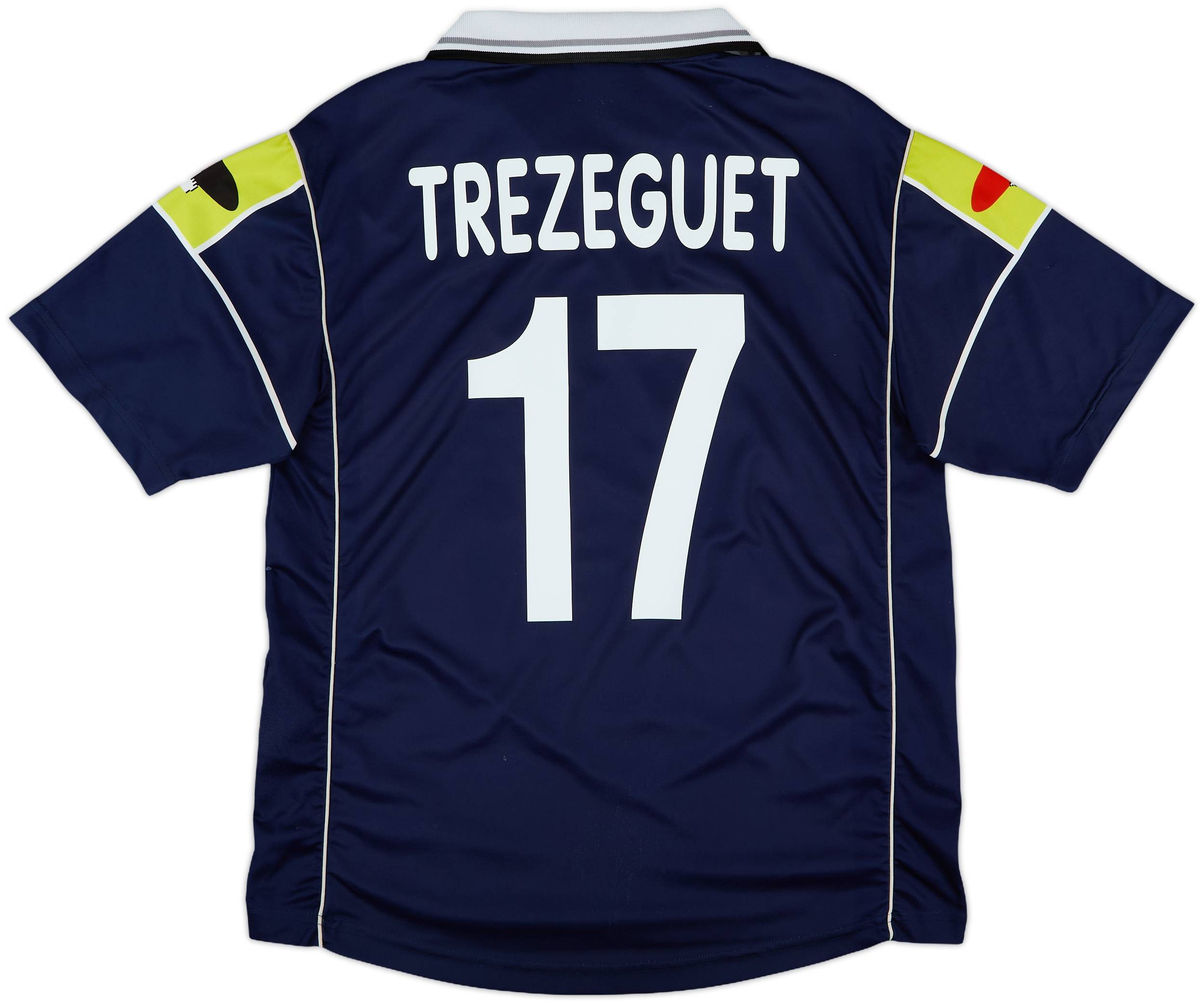 2000-01 Juventus Ciao Web Away Shirt Trezeguet #17 - 8/10 - (M)