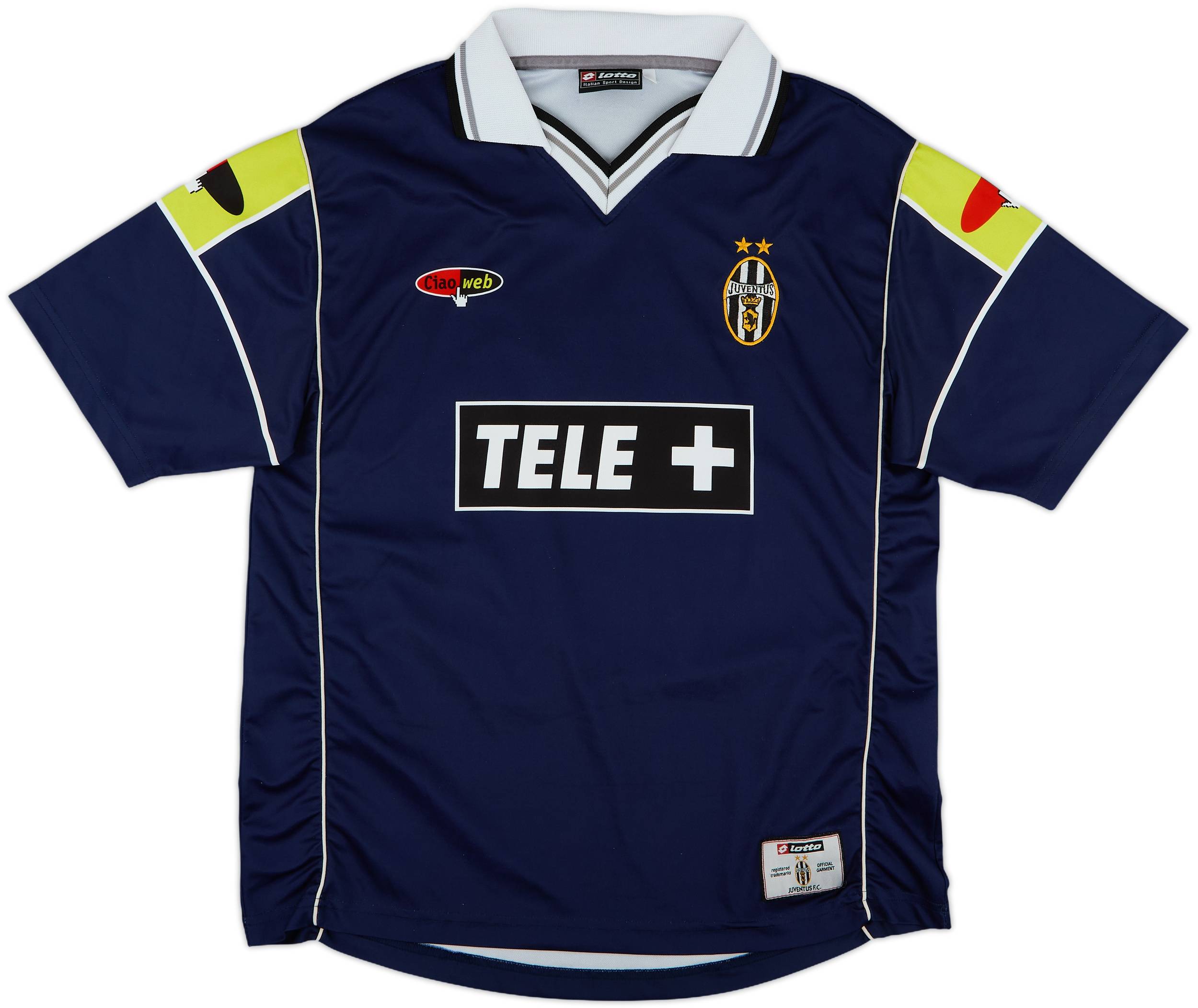 2000-01 Juventus Ciao Web Away Shirt Trezeguet #17 - 8/10 - (M)