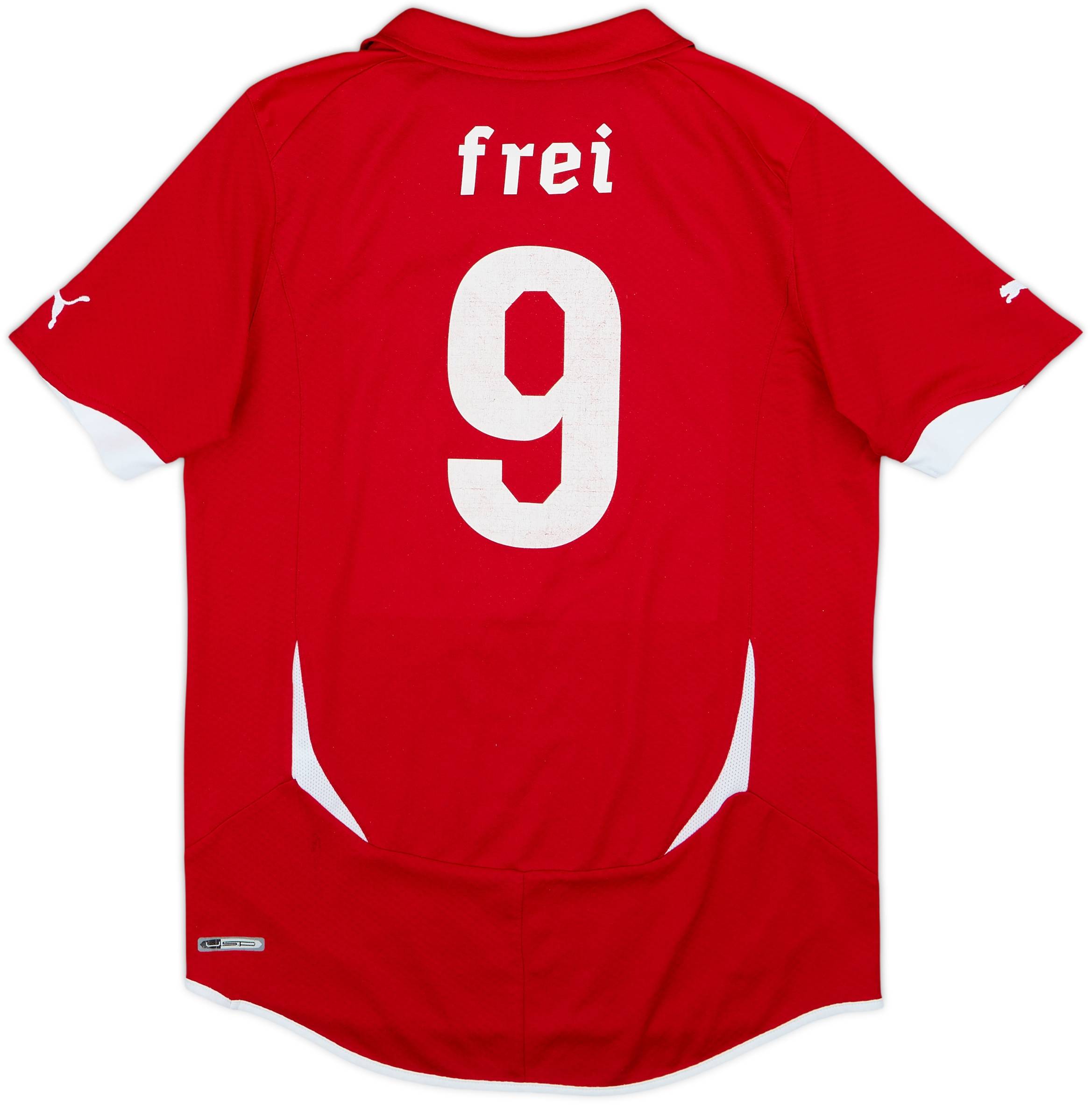 2010-11 Switzerland Home Shirt Frei #9 - 7/10 - (XL.Boys)