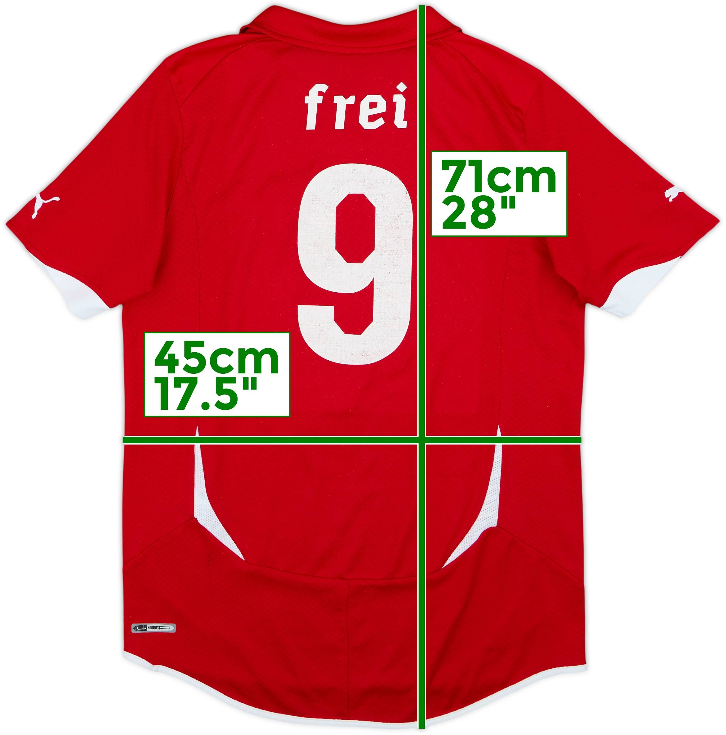 2010-11 Switzerland Home Shirt Frei #9 - 7/10 - (XL.Boys)