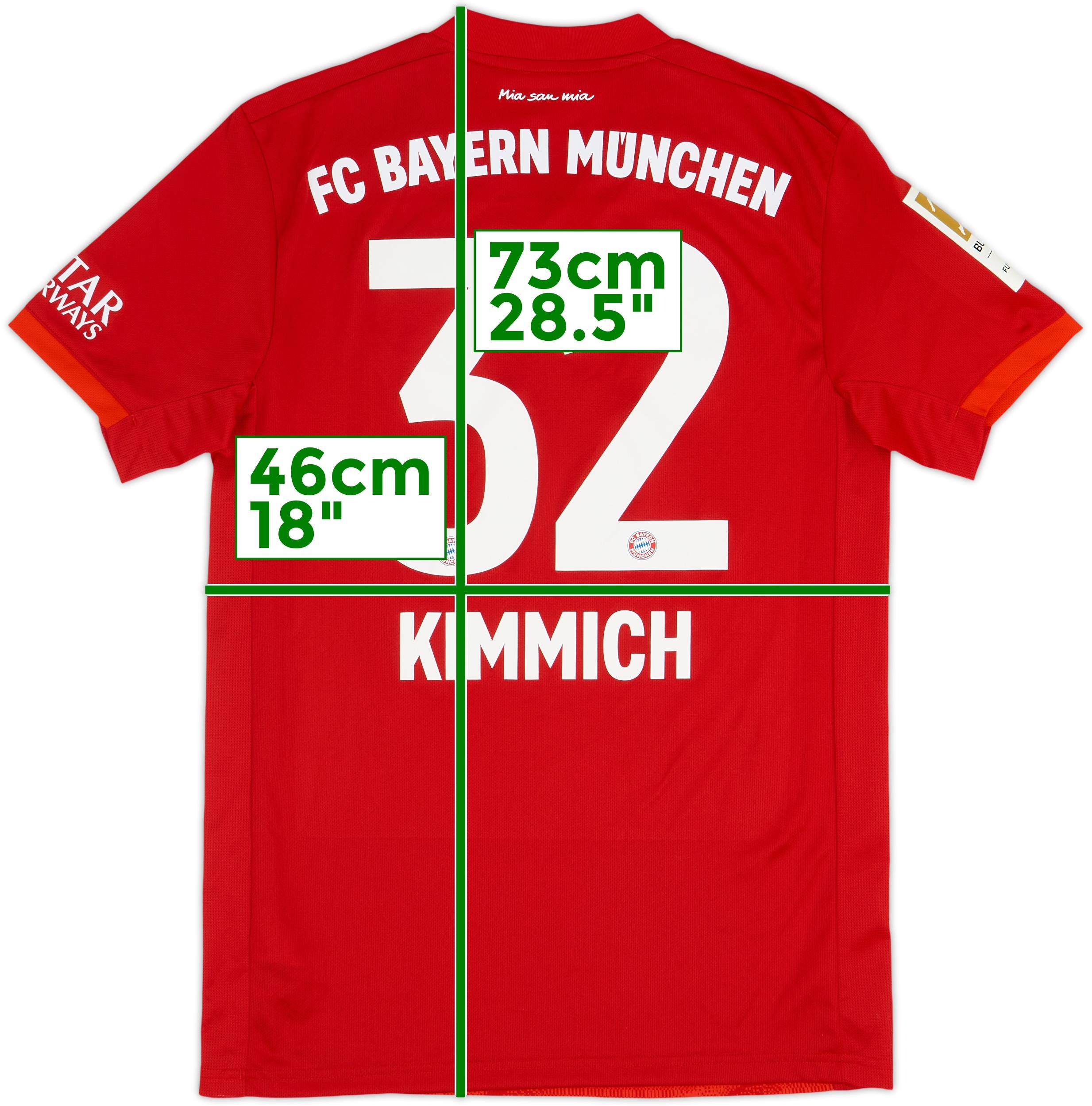 2019-20 Bayern Munich Home Shirt Kimmich #32 - 10/10 - (S)