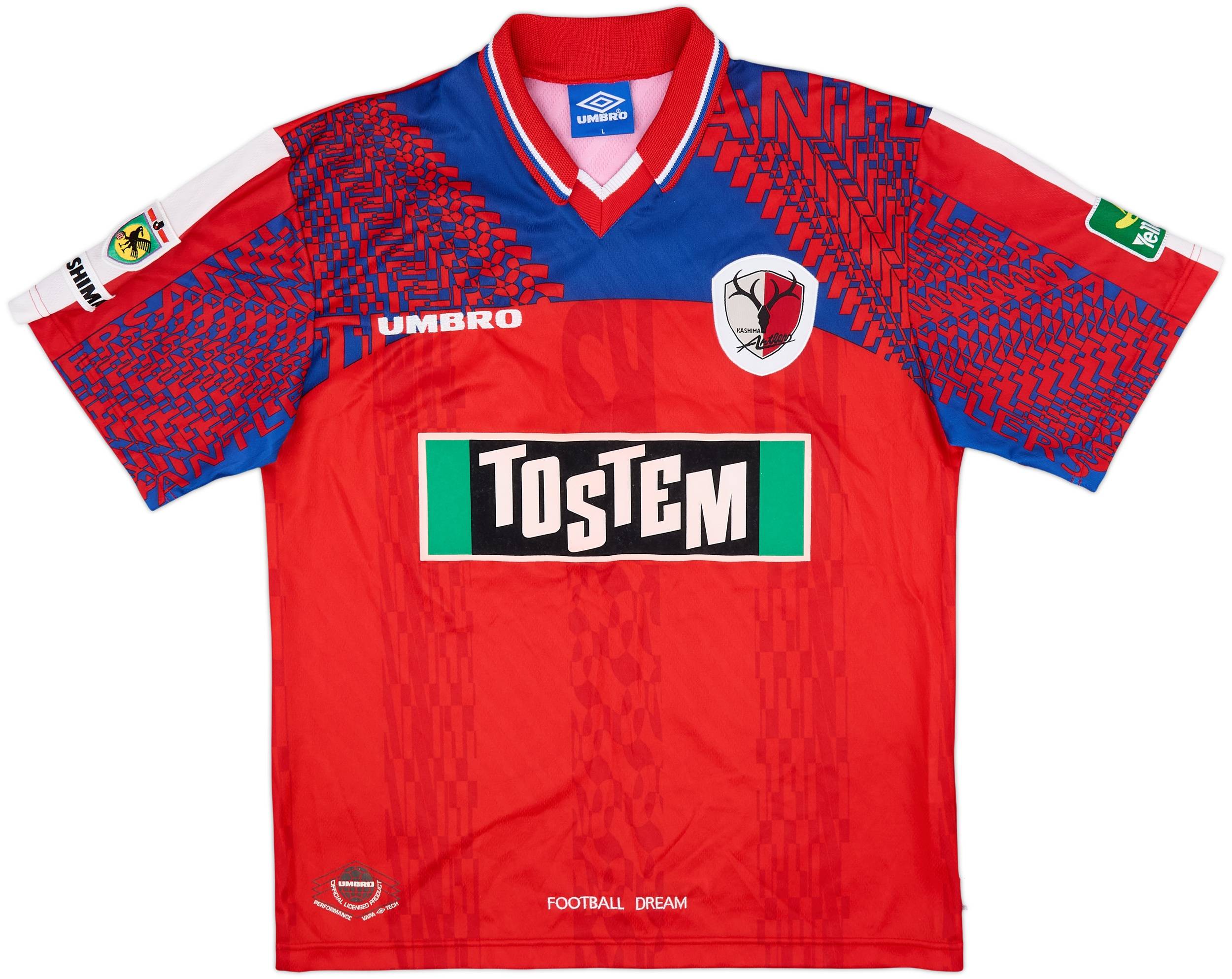 1997 Kashima Antlers Home Shirt - 9/10 - (L)