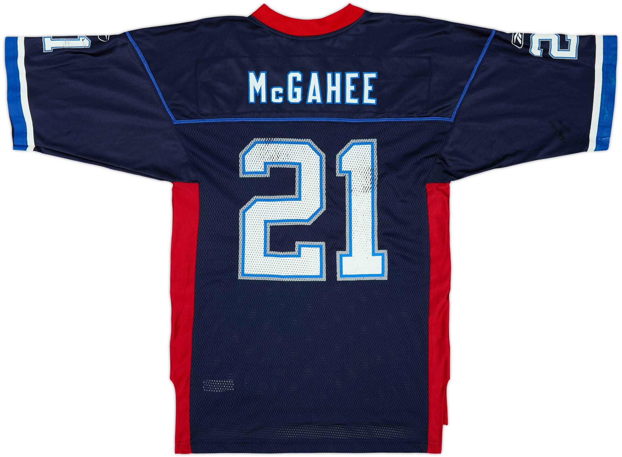 2005-06 Buffalo Bills McGahee #21 Reebok On Field Home Jersey - 6