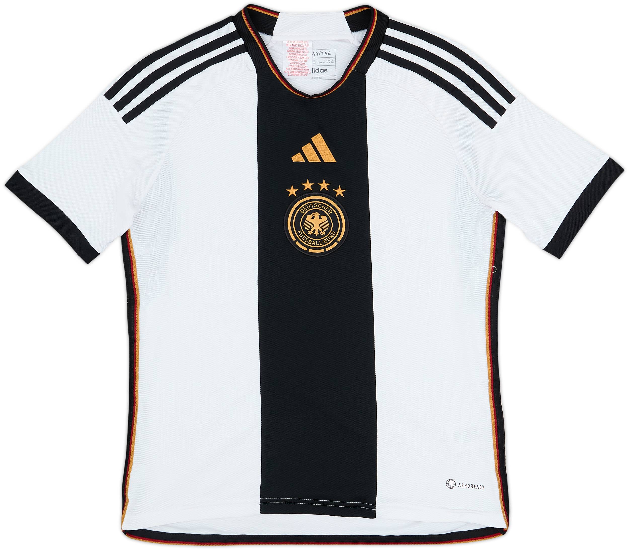 2022-23 Germany Home Shirt - 8/10 - (L.Boys)