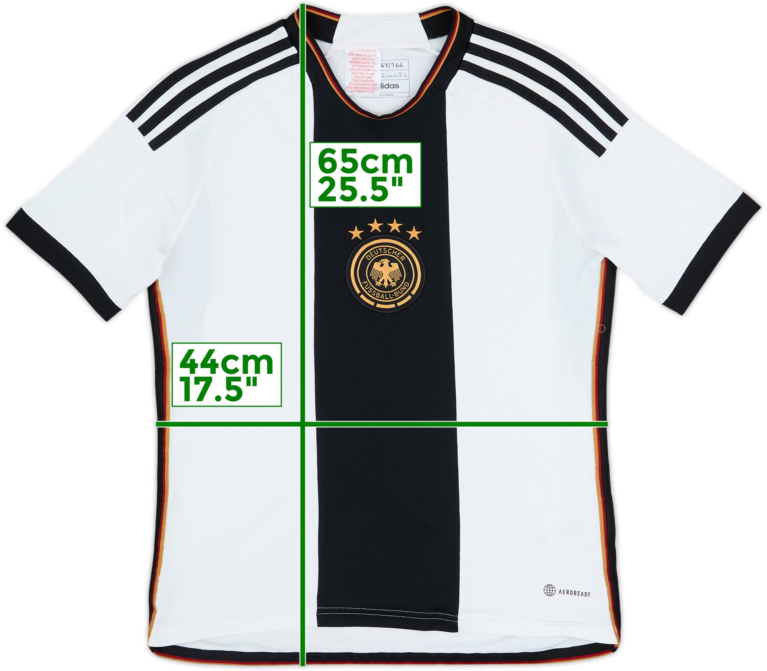 2022-23 Germany Home Shirt - 8/10 - (L.Boys)