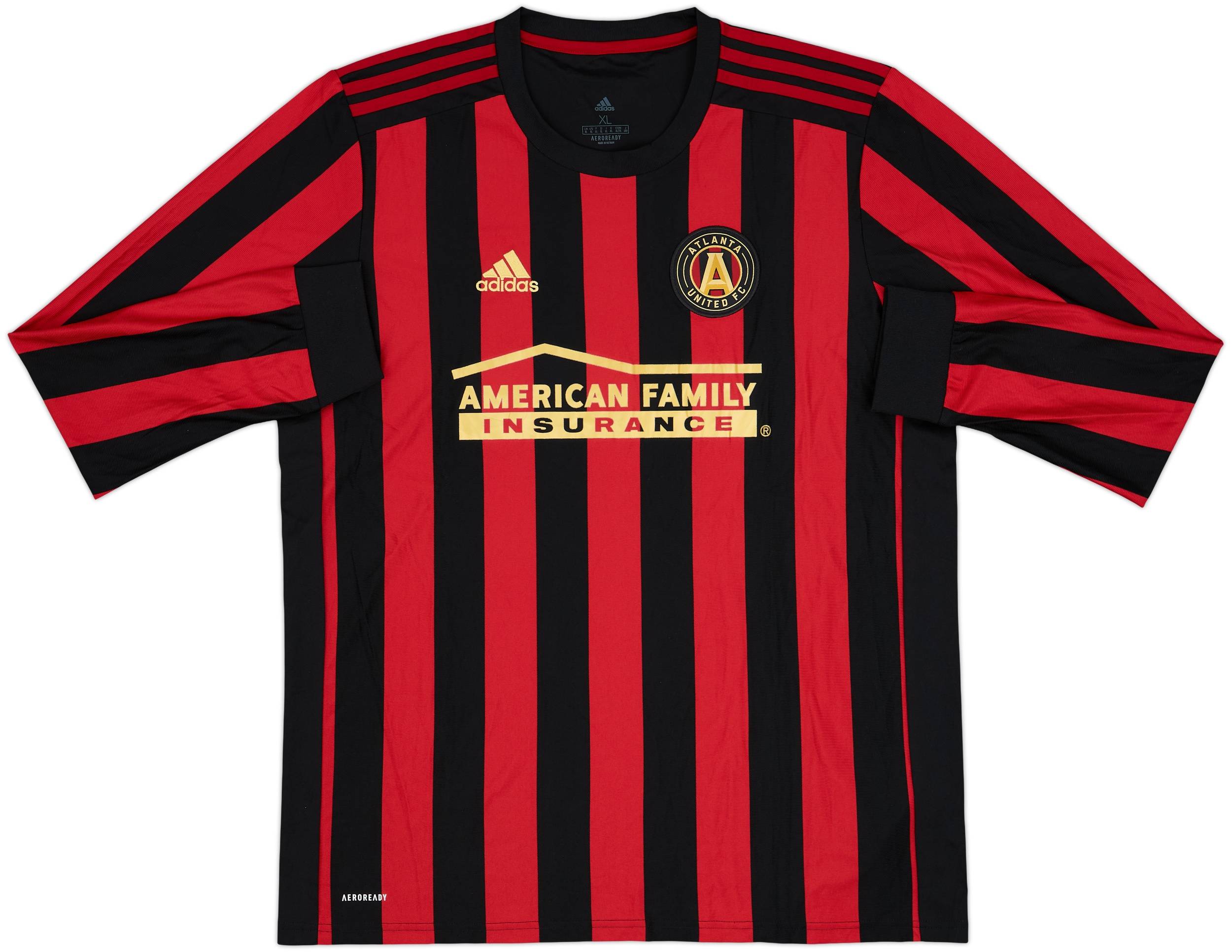 2019-20 Atlanta United Home L/S Shirt - 8/10 - (XL)