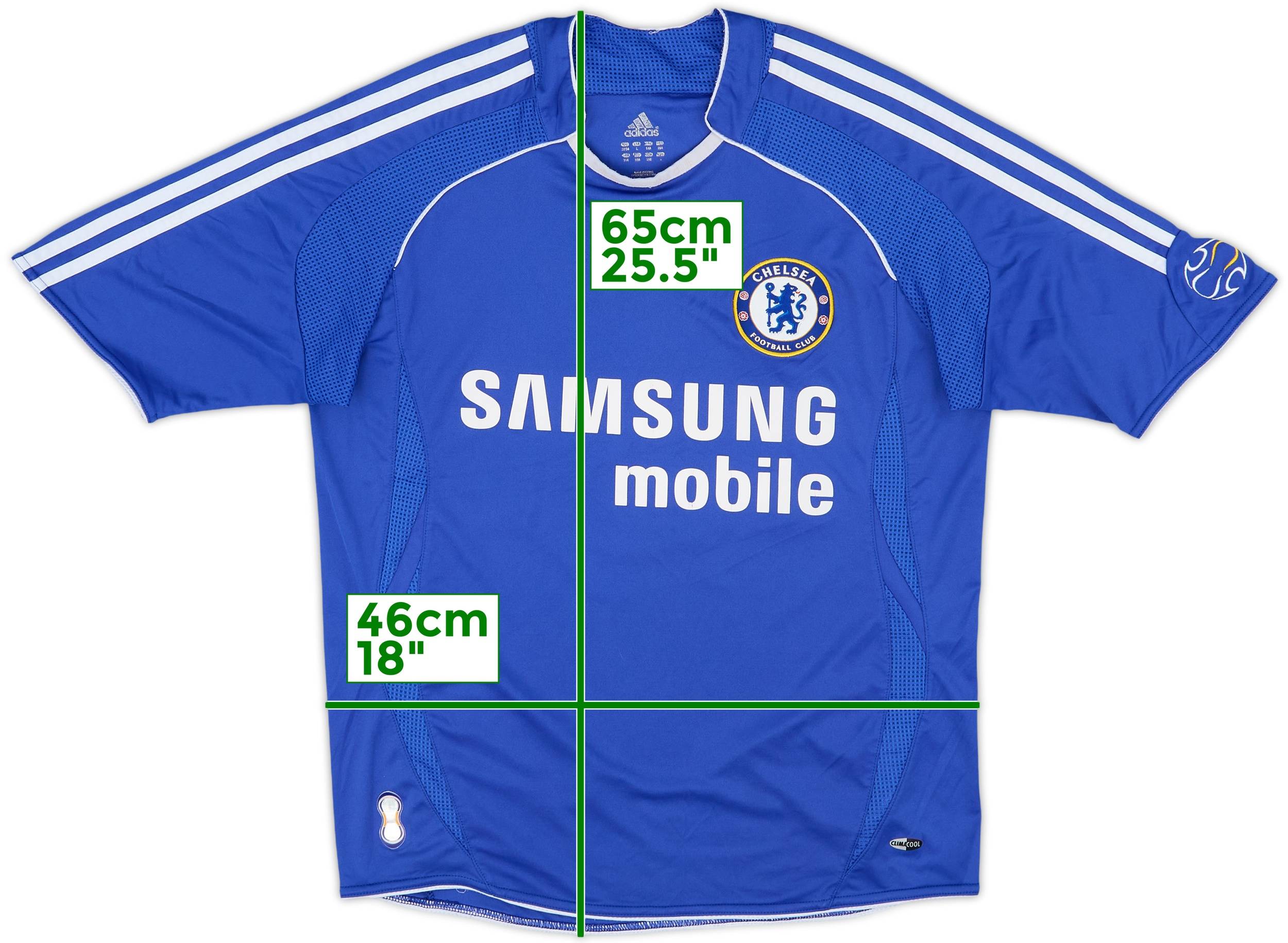 2006-08 Chelsea Home Shirt - 6/10 - (L.Boys)