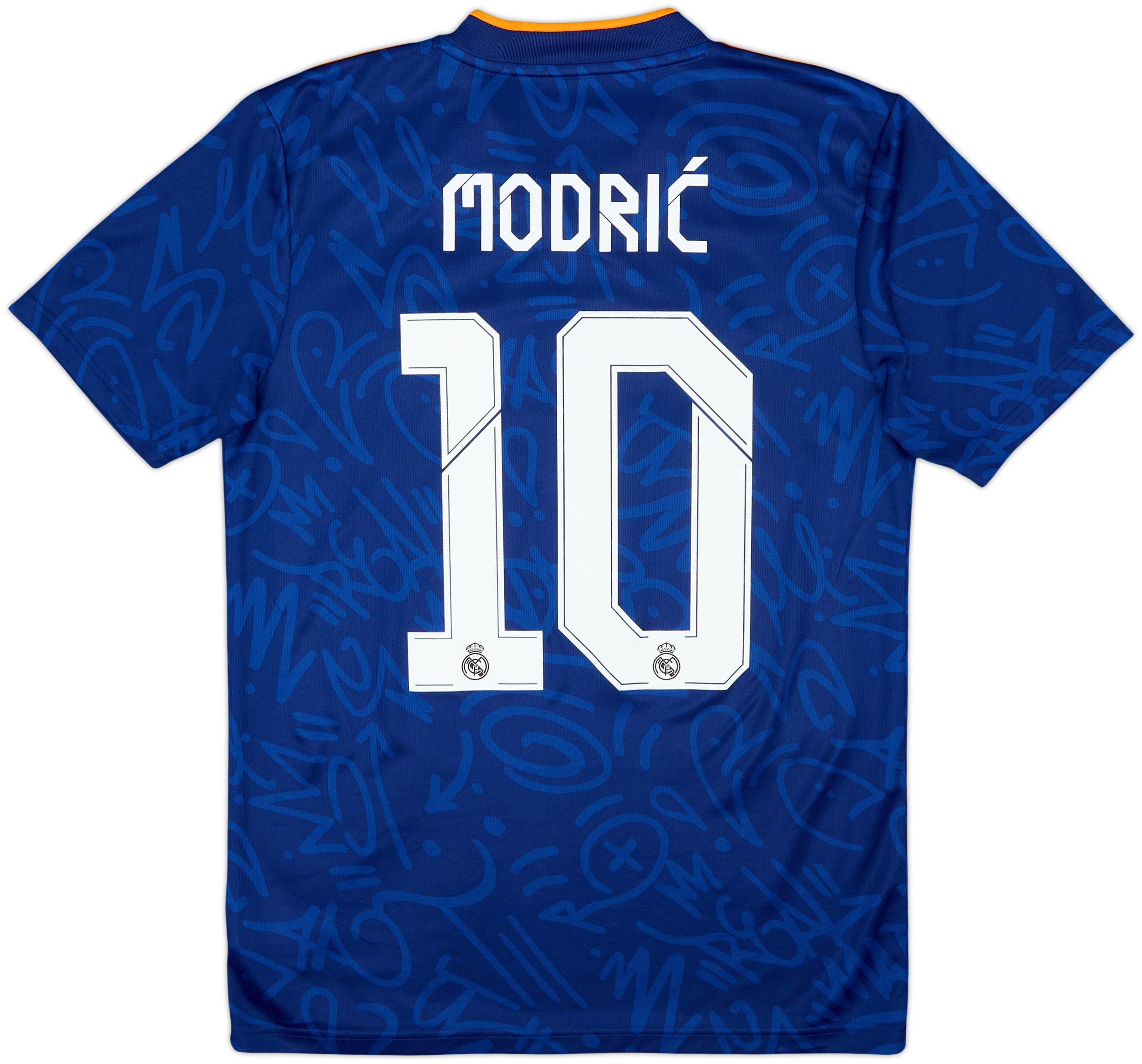 2021-22 Real Madrid Away Shirt Modric #10 - 8/10 - (S)