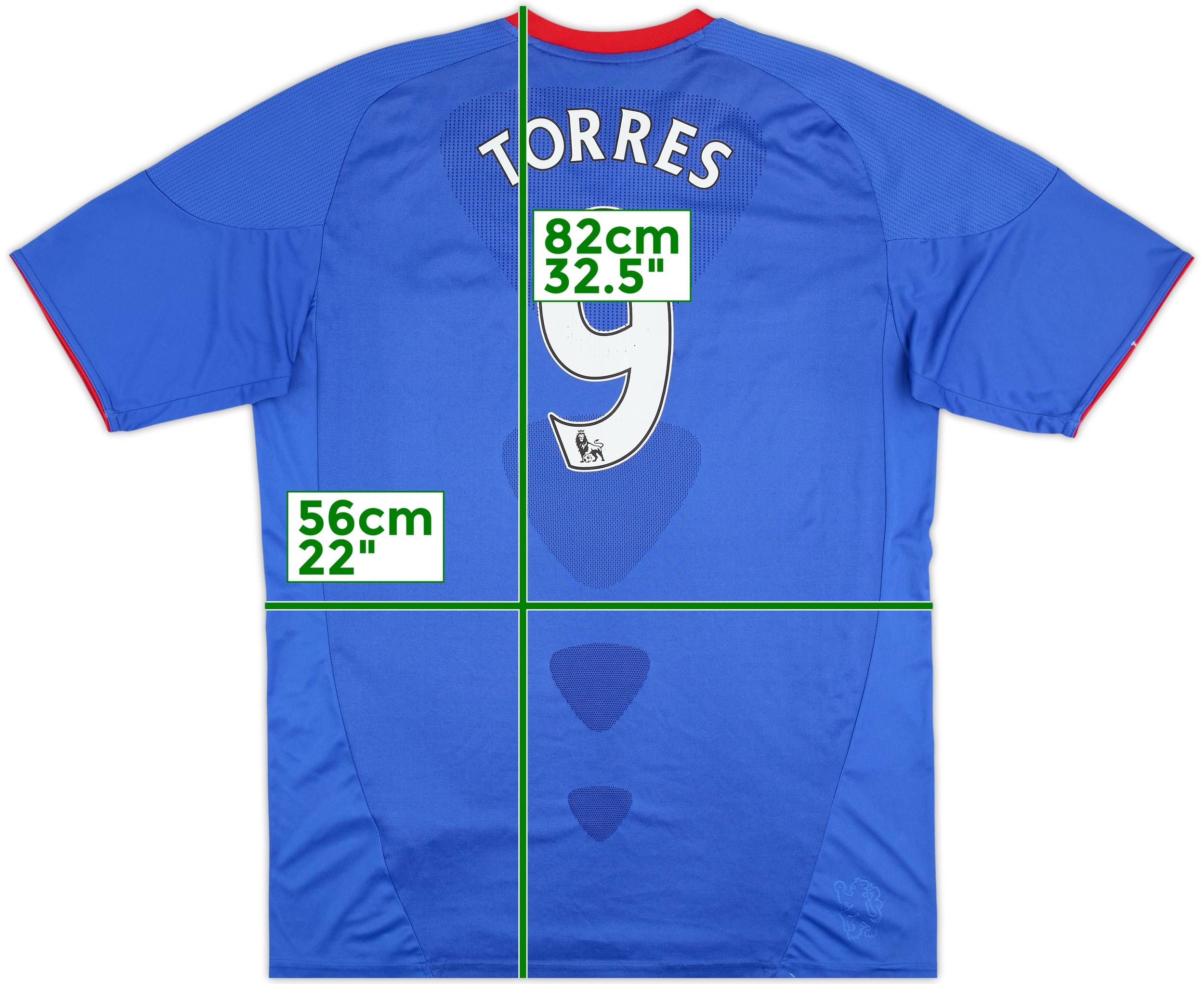 2010-11 Chelsea Home Shirt Torres #9 - 6/10 - (XL)