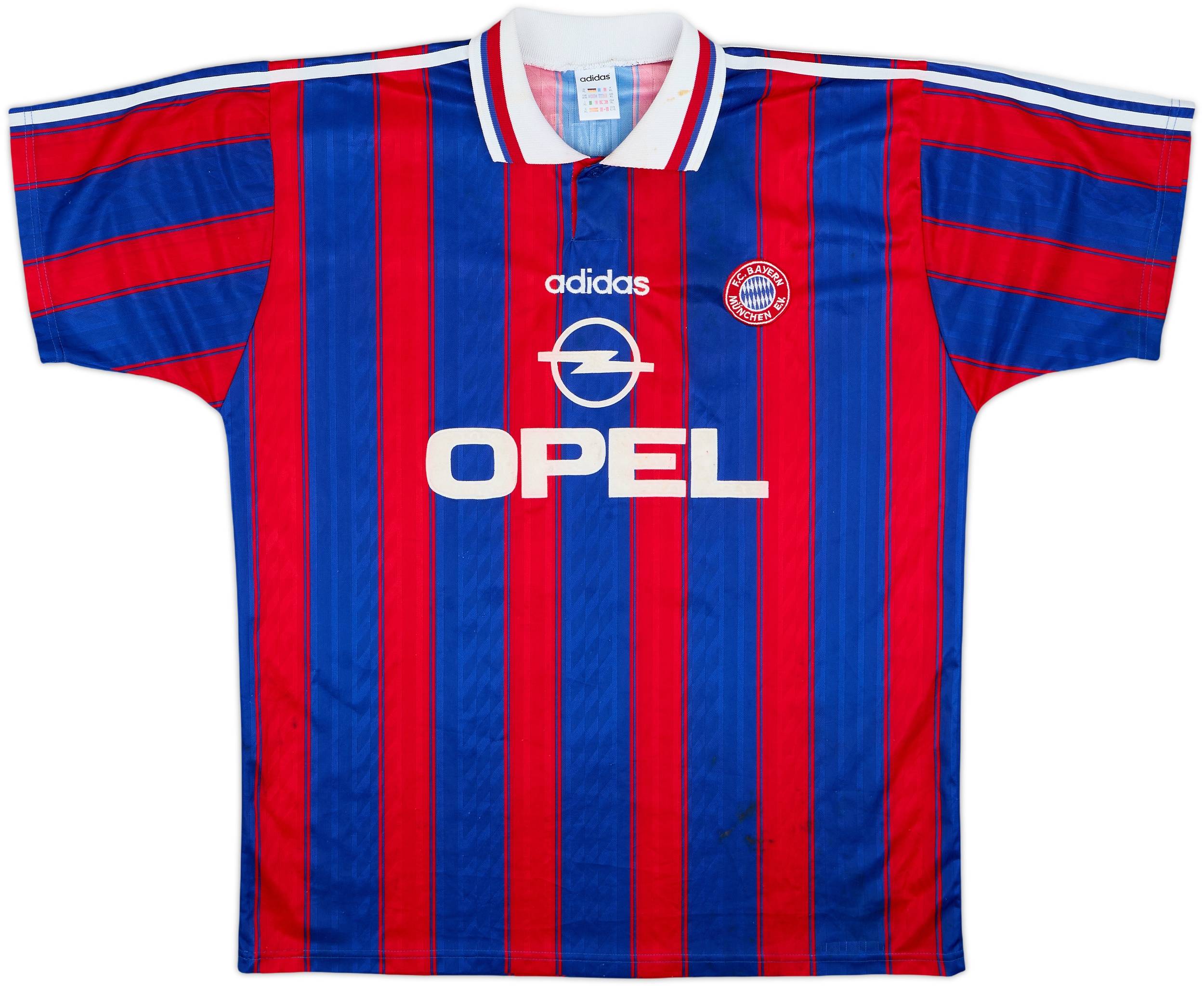 1995-97 Bayern Múnich Camiseta Local Scholl #7 - 6/10 - (XL)