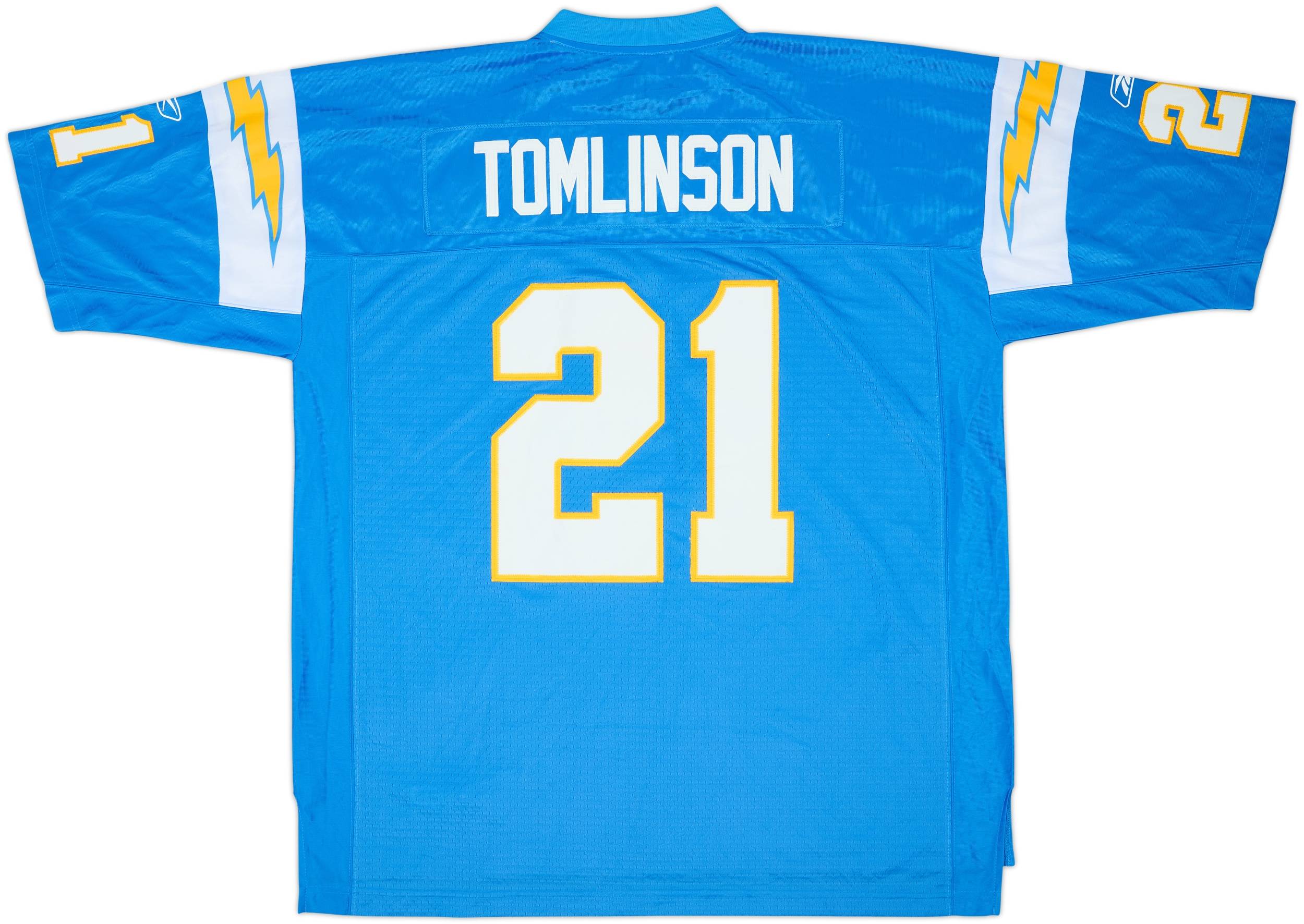 2005-06 San Diego Chargers Tomlinson #21 Reebok Premier Alternate