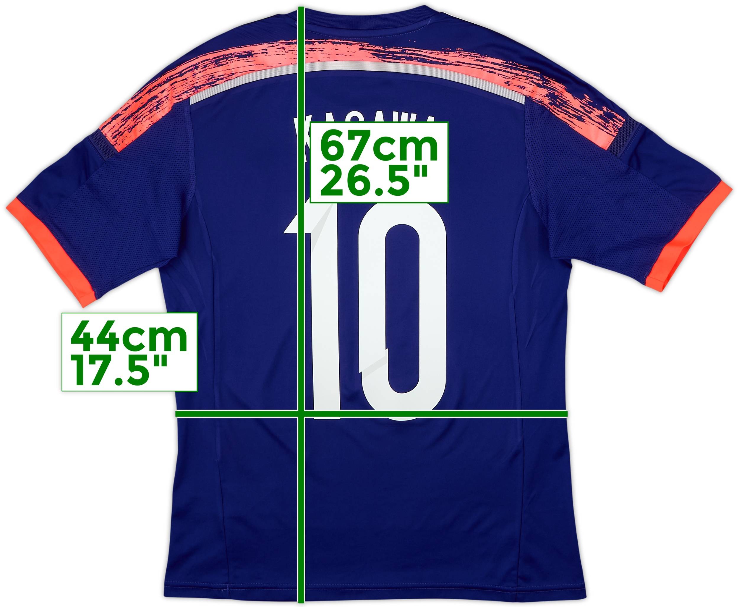 2013-15 Japan Home Shirt Kagawa #10 - 9/10 - (S)