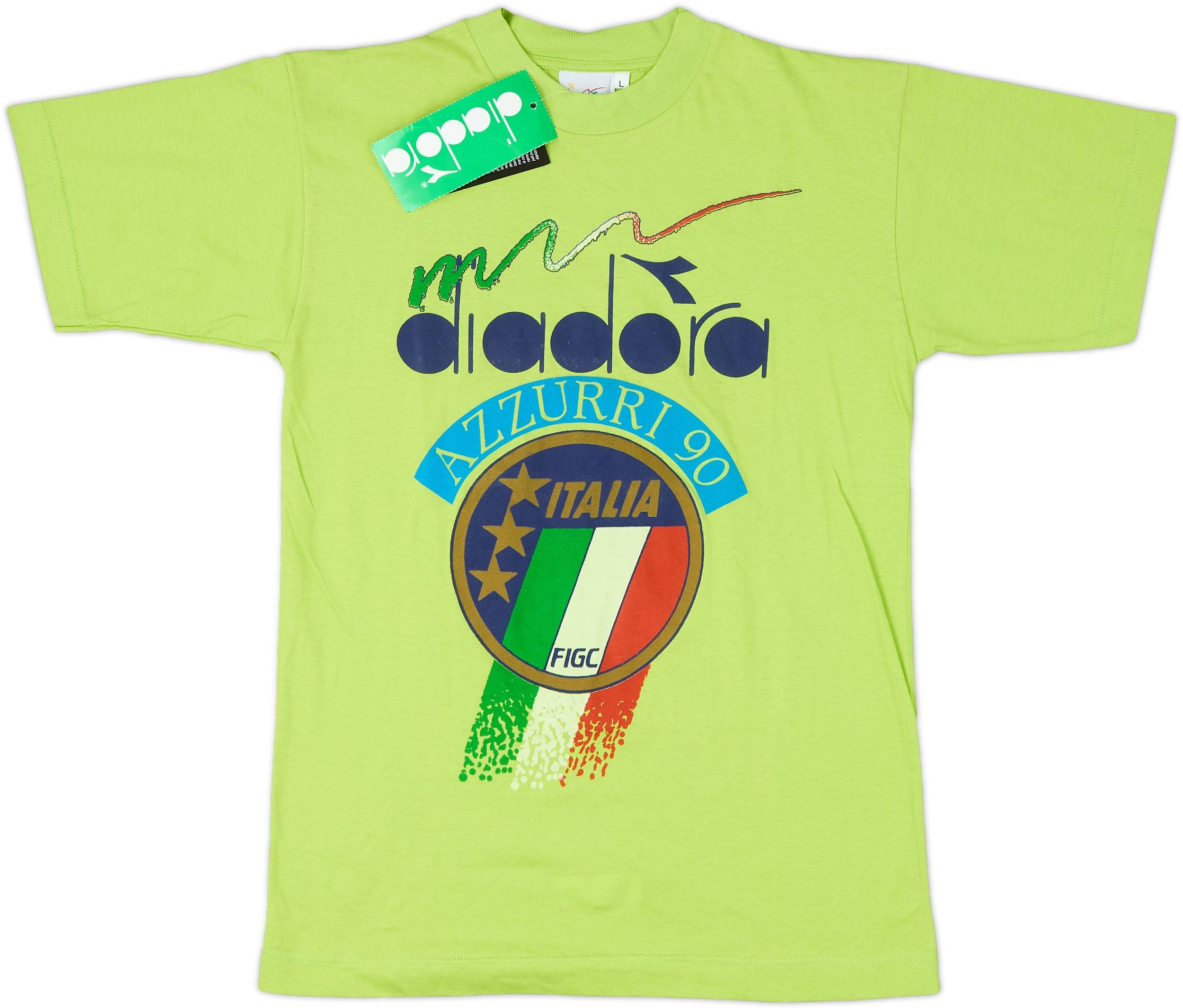 1990-92 Italy Diadora Leisure Shirt (L)
