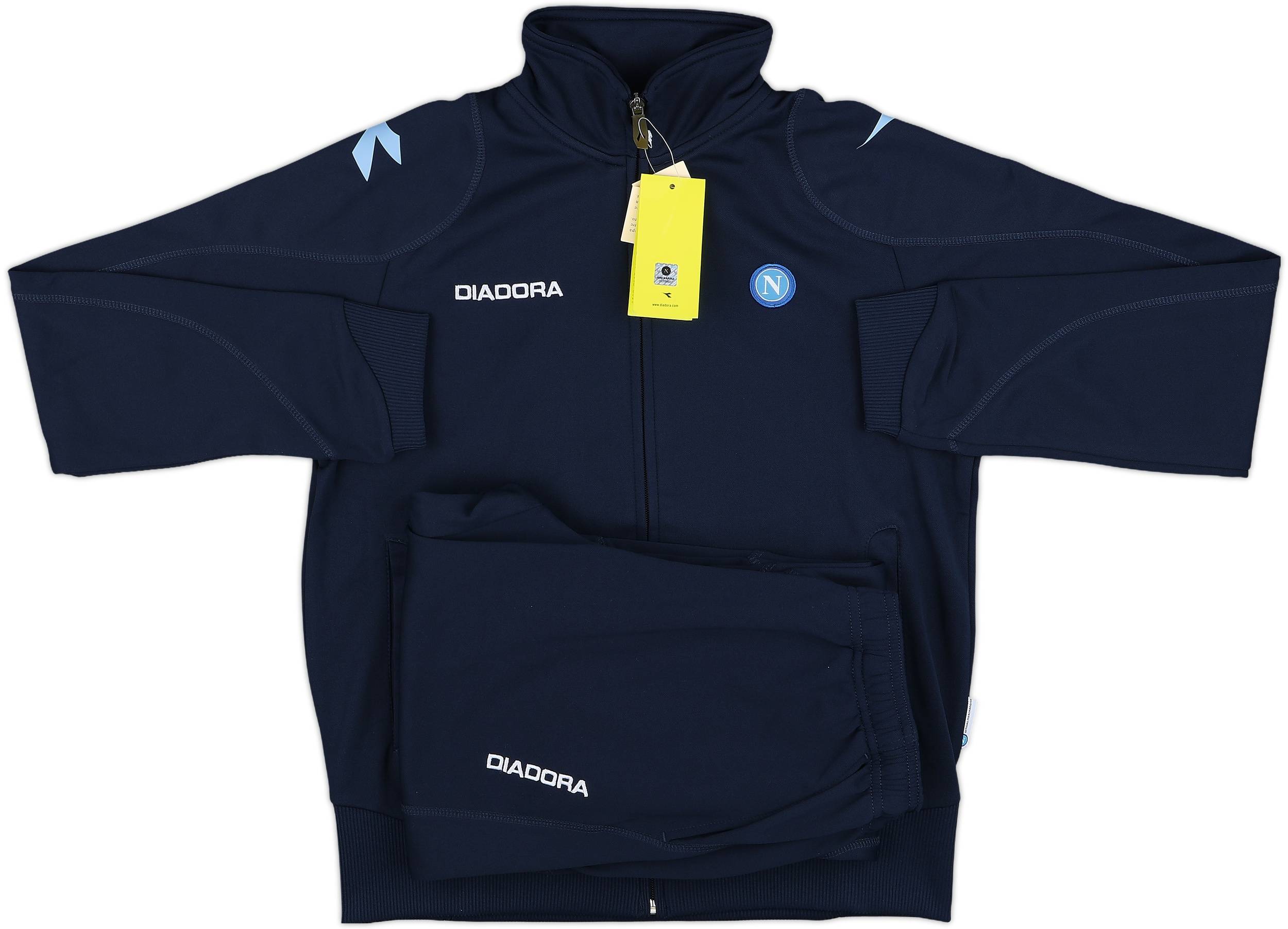 2007-08 Napoli Diadora Tracksuit (XL.Boys)
