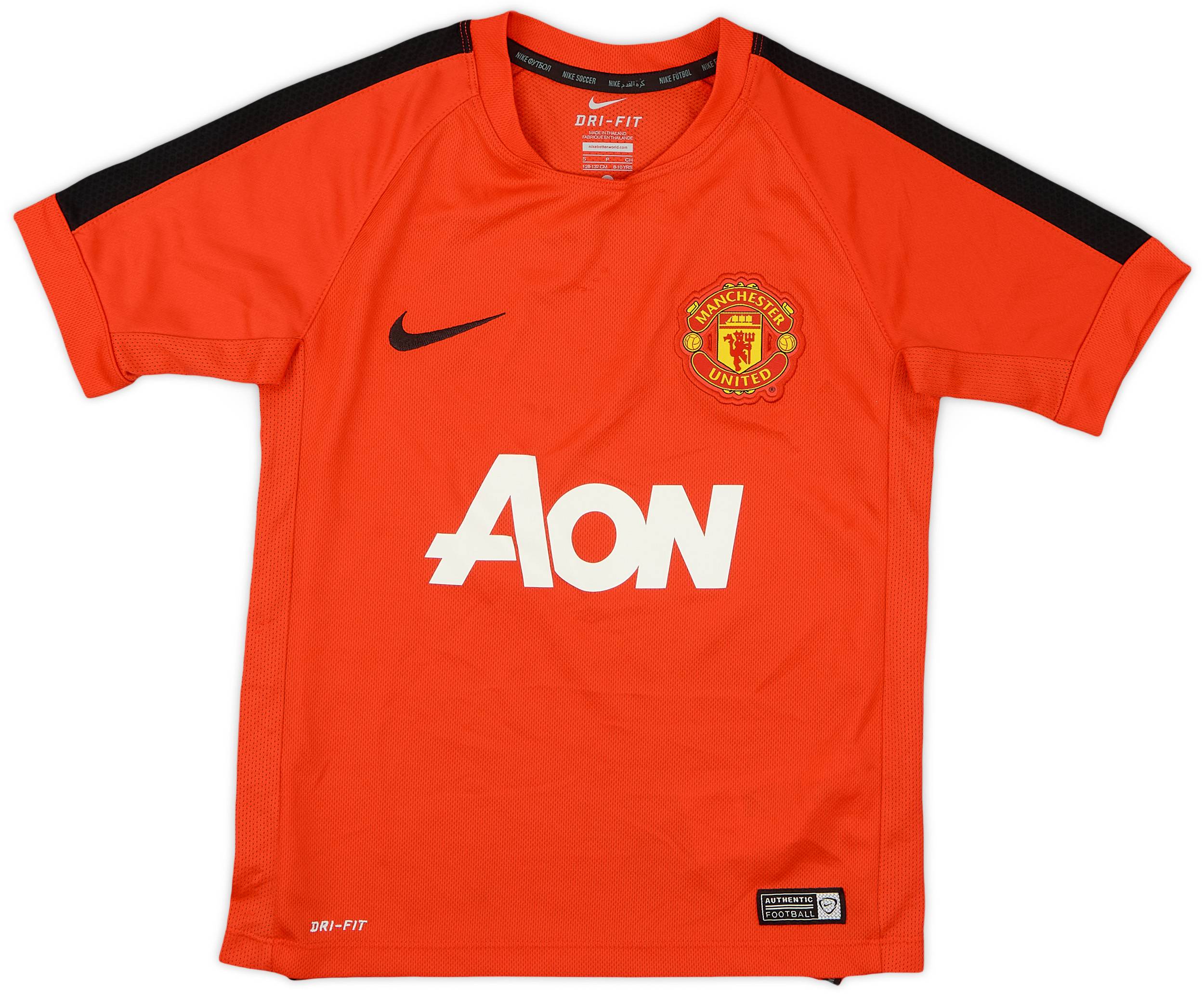 2014-15 Manchester United Nike Training Shirt - 7/10 - (S.Boys)