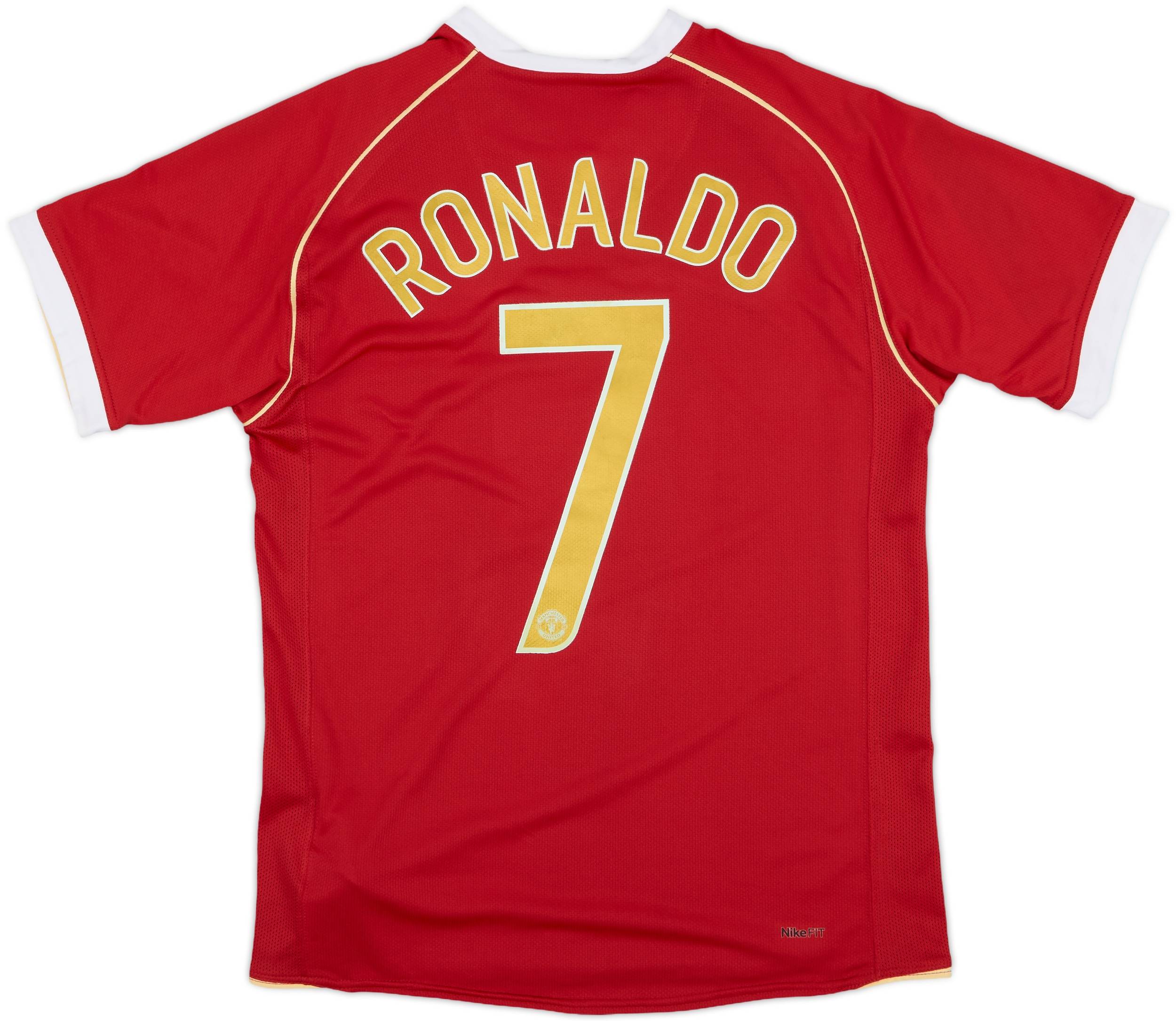 2006-07 Manchester United Home Shirt Ronaldo #7 - 10/10 - (S)