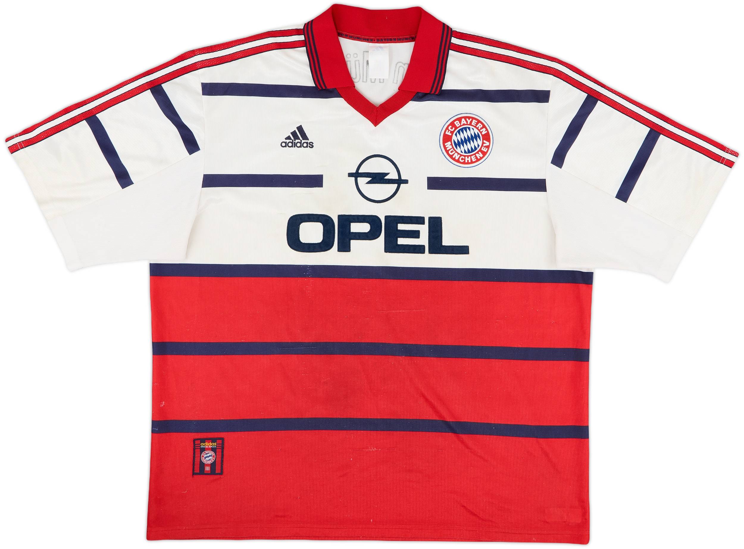FC Bayern München   98-00 AWAY Matthäus 1998-00 Bayern Munich Player Issue Away Shirt Matthaus #10
