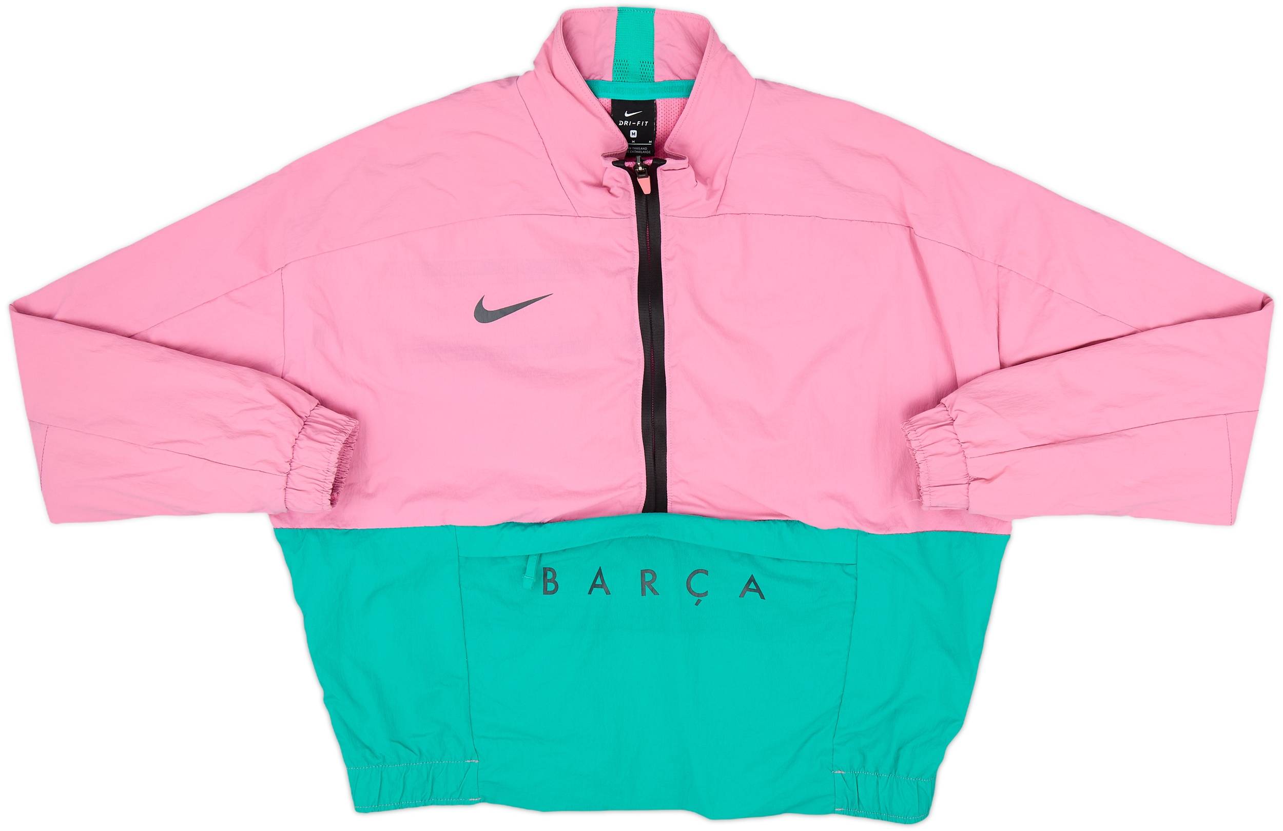 2020-21 Barcelona Nike 1/2 Zip Track Jacket - 7/10 - (Women's M)