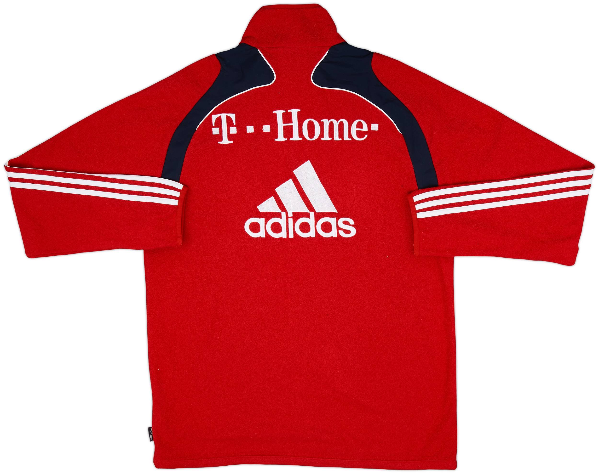2008-09 Bayern Munich adidas 1/4 Zip Fleece - 8/10 - (XL)