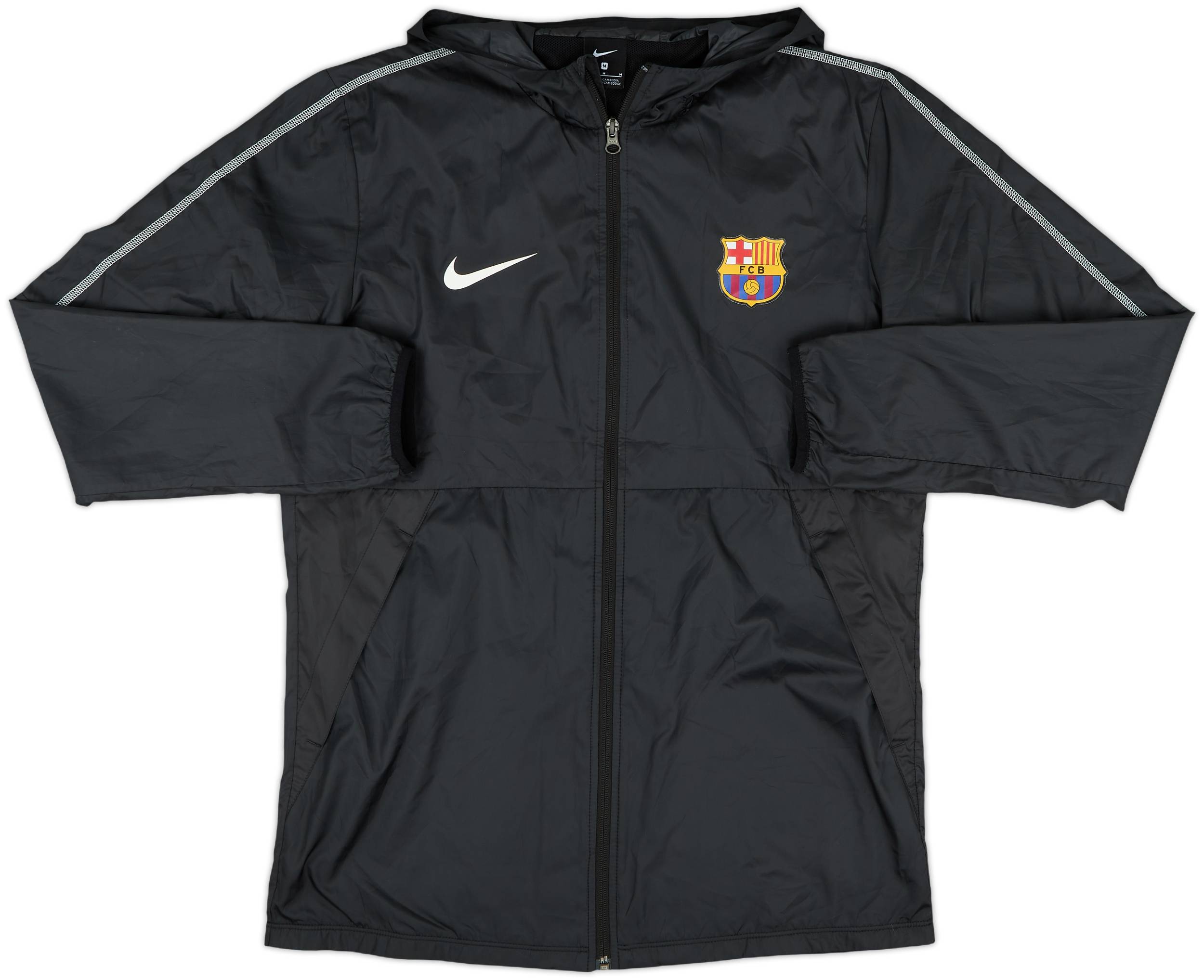 Nike FC Barcelona フード付きジャージ ナイキ FCバルセロナ フード