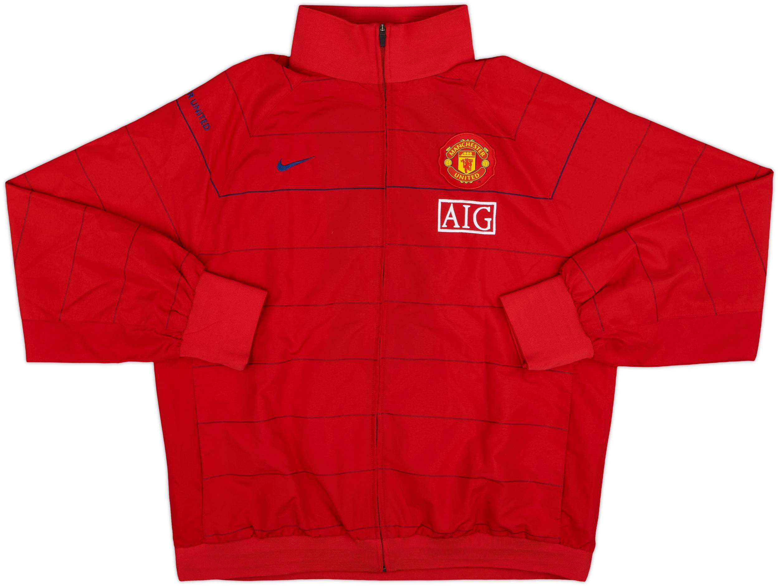 希少✨NIKE × MANCHESTER UNITED track jacket 2012-13 Manchester United Nike Track Jacket - 8/10 - (M)