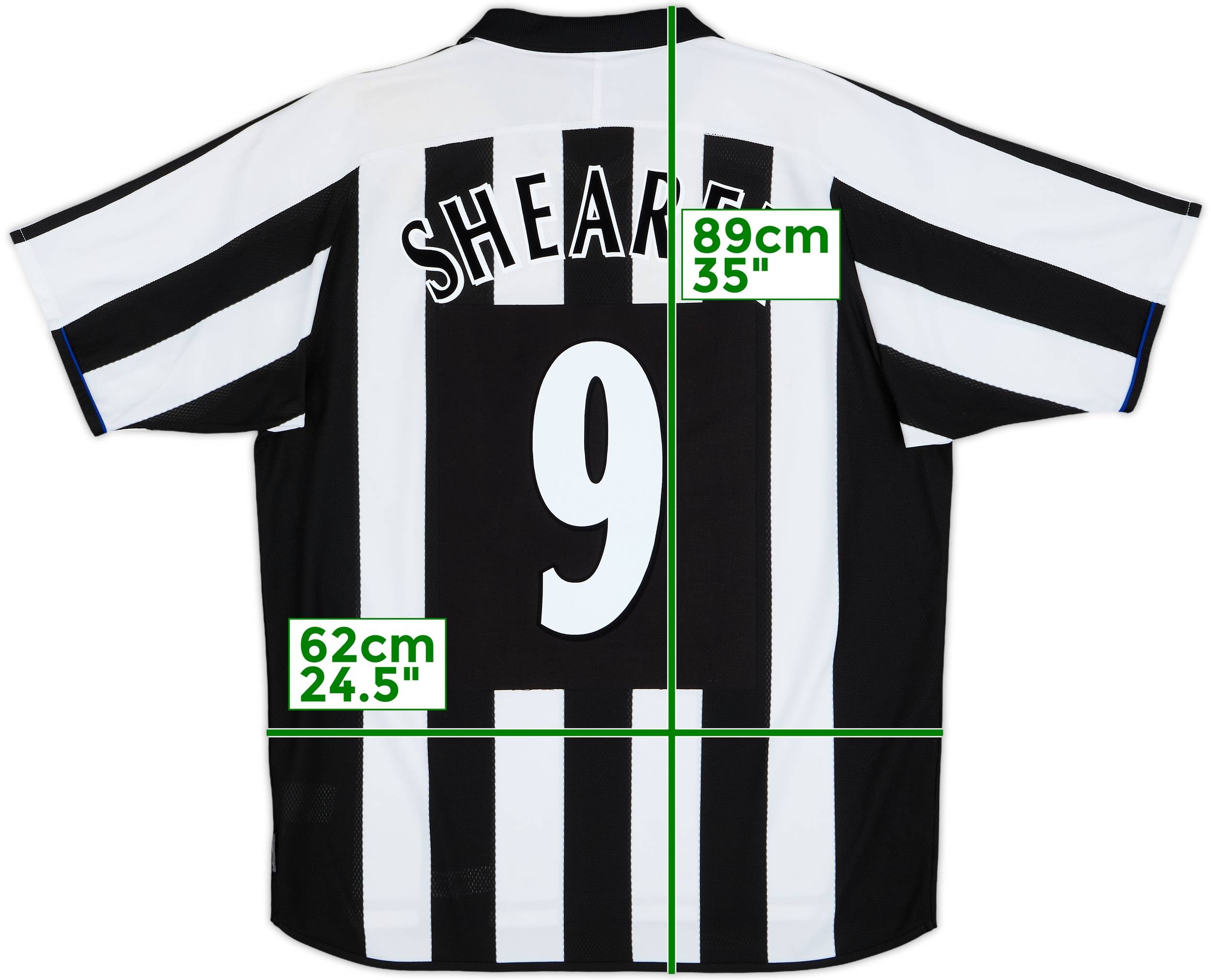 2003-05 Newcastle Home Shirt Shearer #9 - 7/10 - (L)