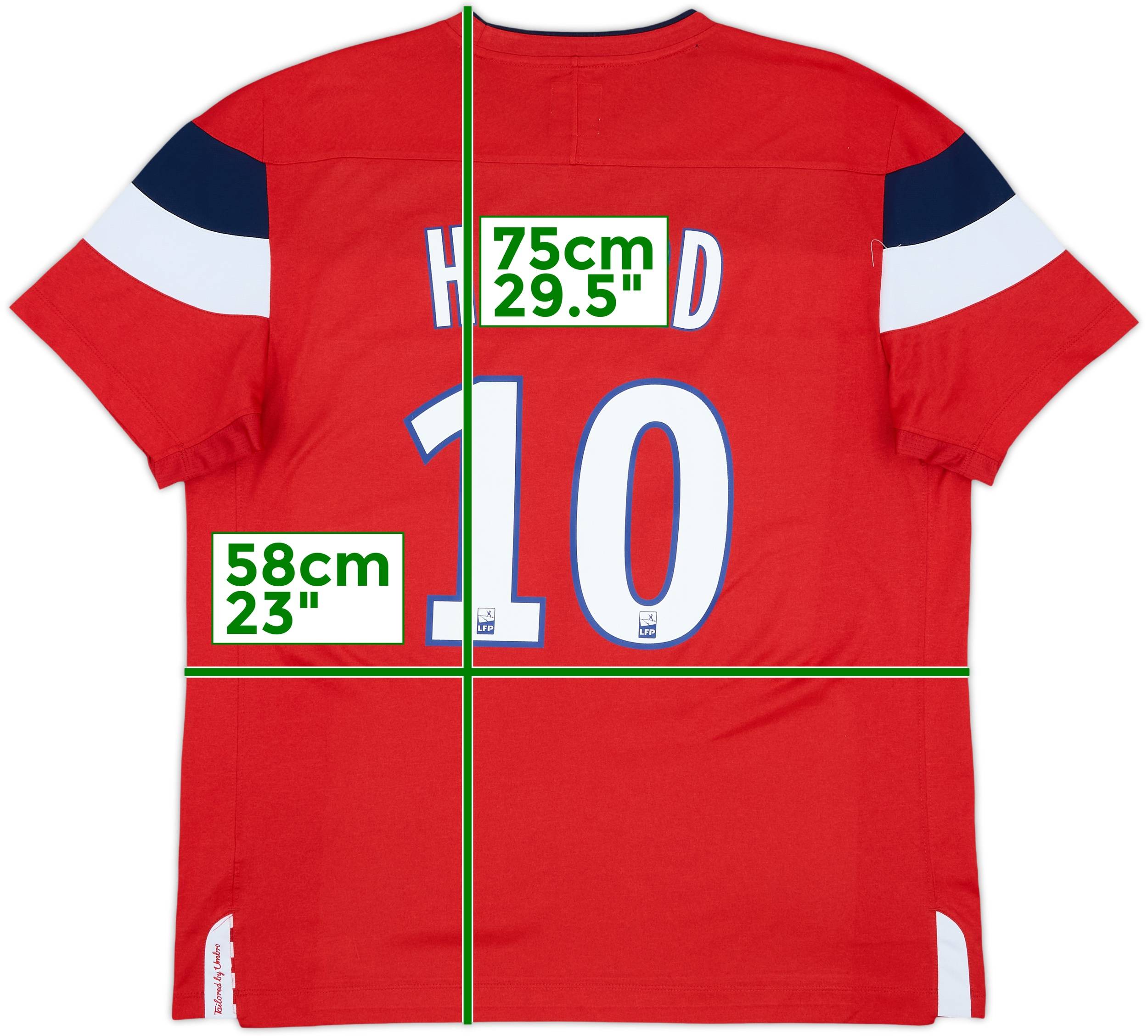 2011-12 Lille Home Shirt Hazard #10 - 9/10 - (XL)