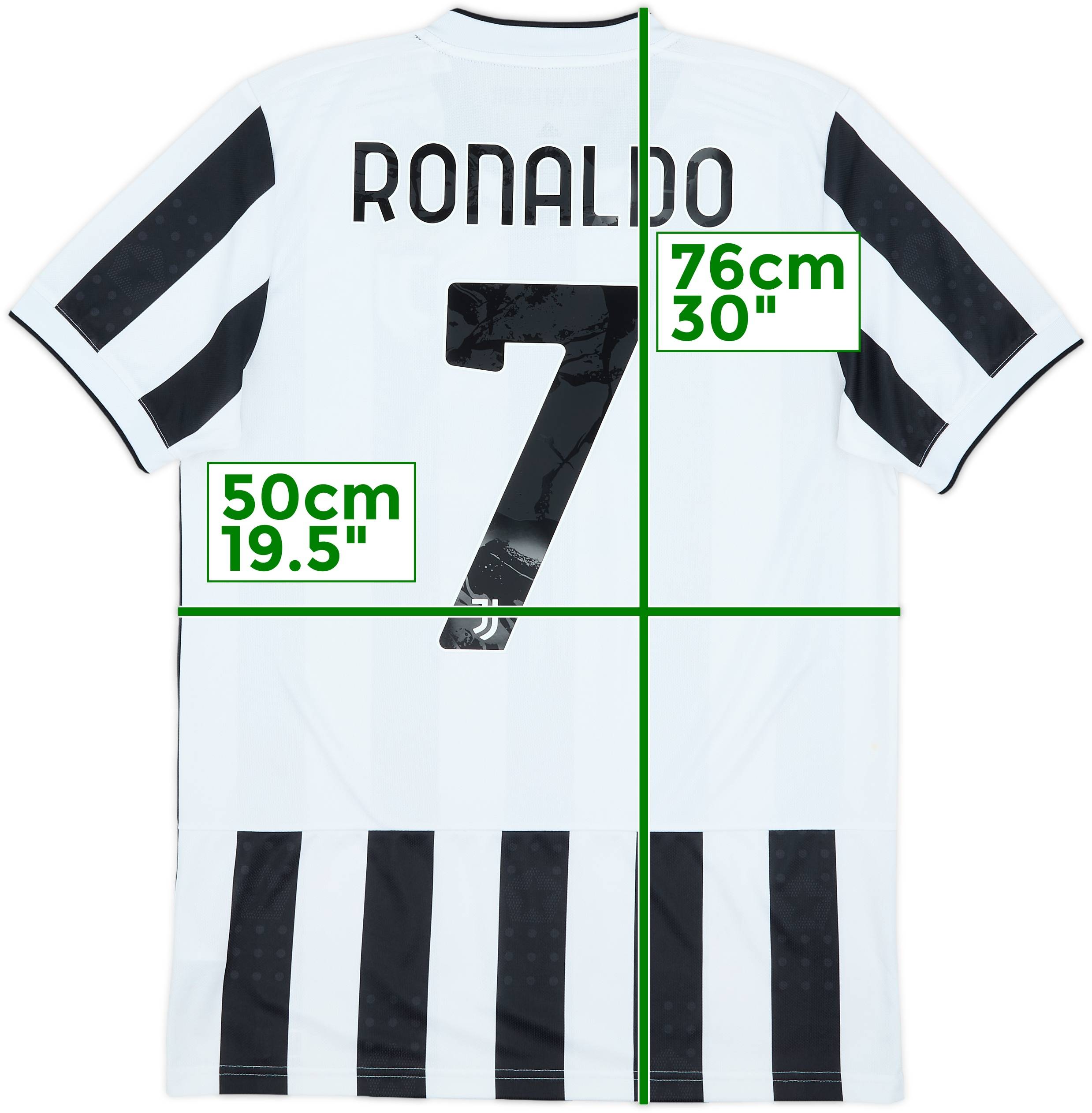 2021-22 Juventus Home Shirt Ronaldo #7 - 9/10 - (M)