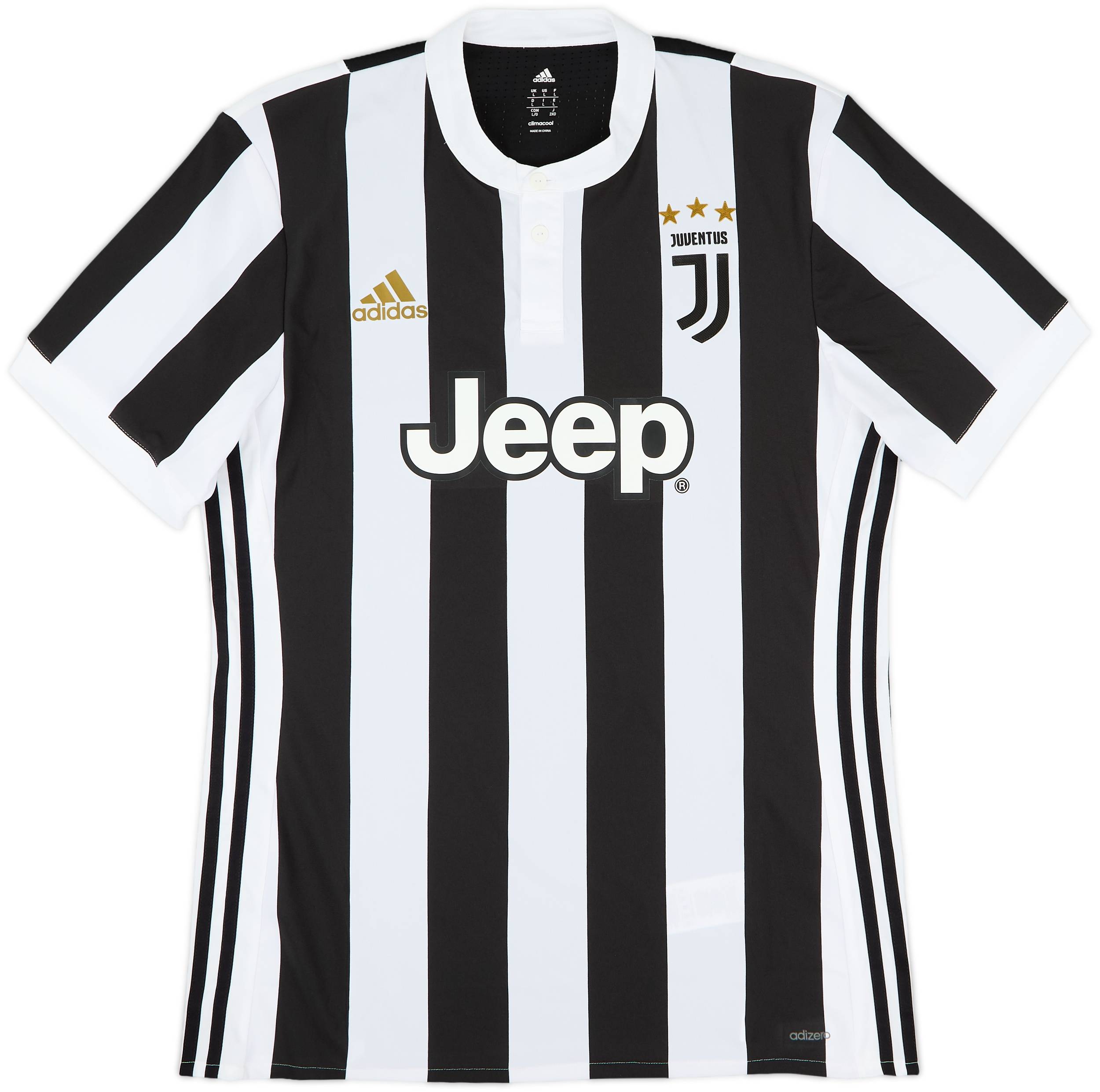 2017-18 Juventus Authentic Home Shirt Dybala #10 - 10/10 - (L)