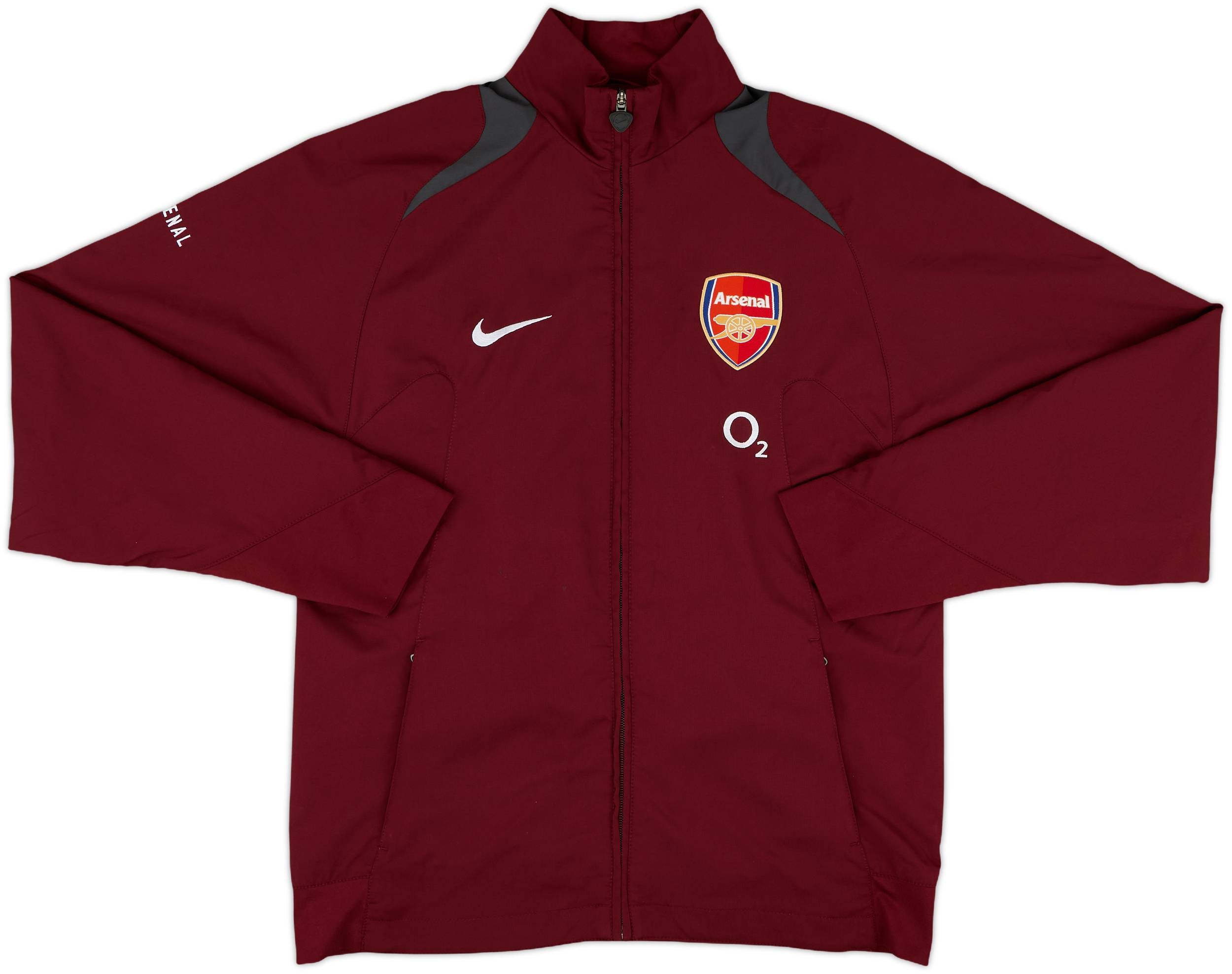 2005-06 Arsenal Nike Track Jacket - 9/10 - (S)