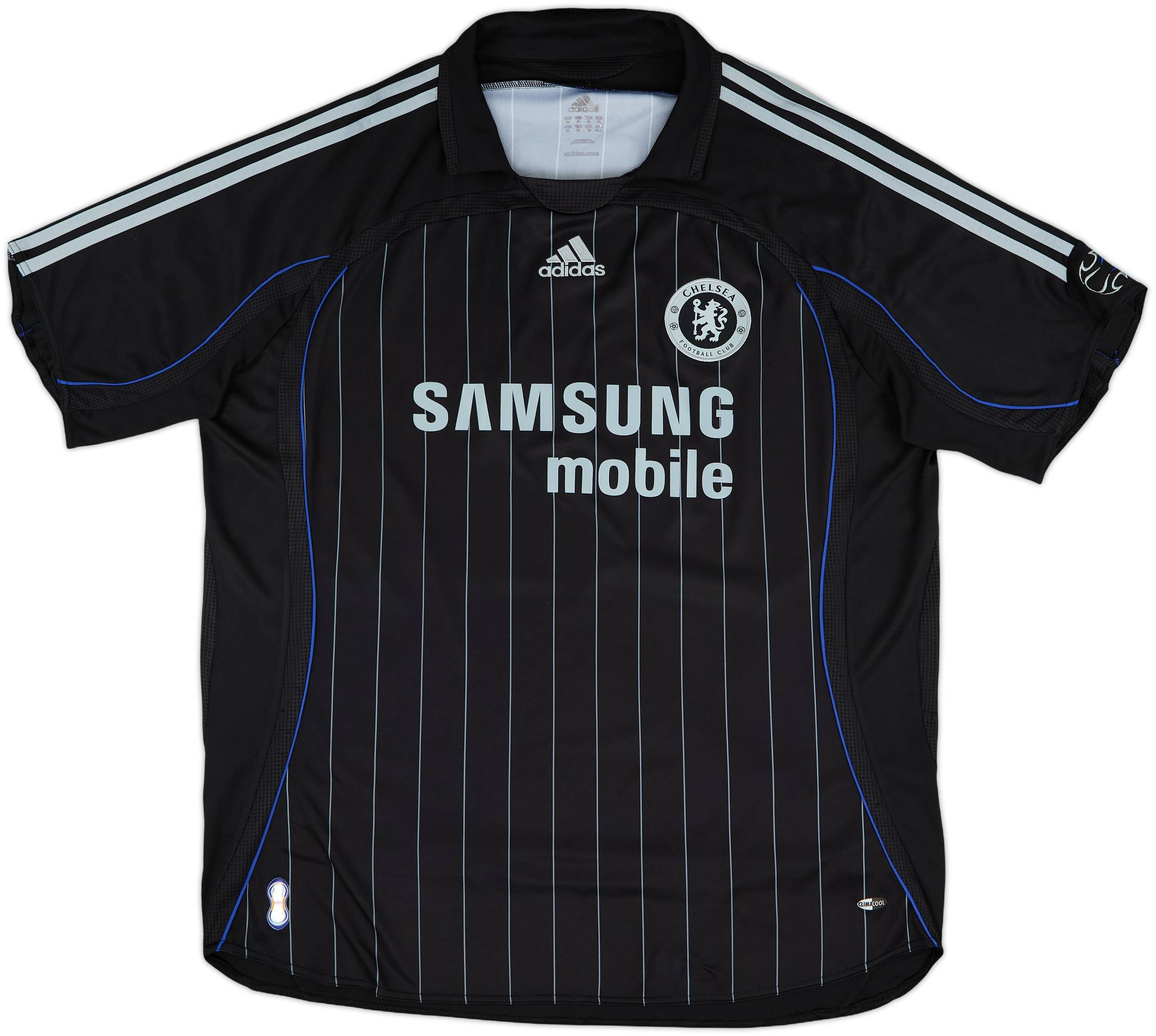 レア　Chelsea FC Pato 11番 2006-08 Chelsea Home L/S Shirt Drogba #11 - 8/10 - (XL)